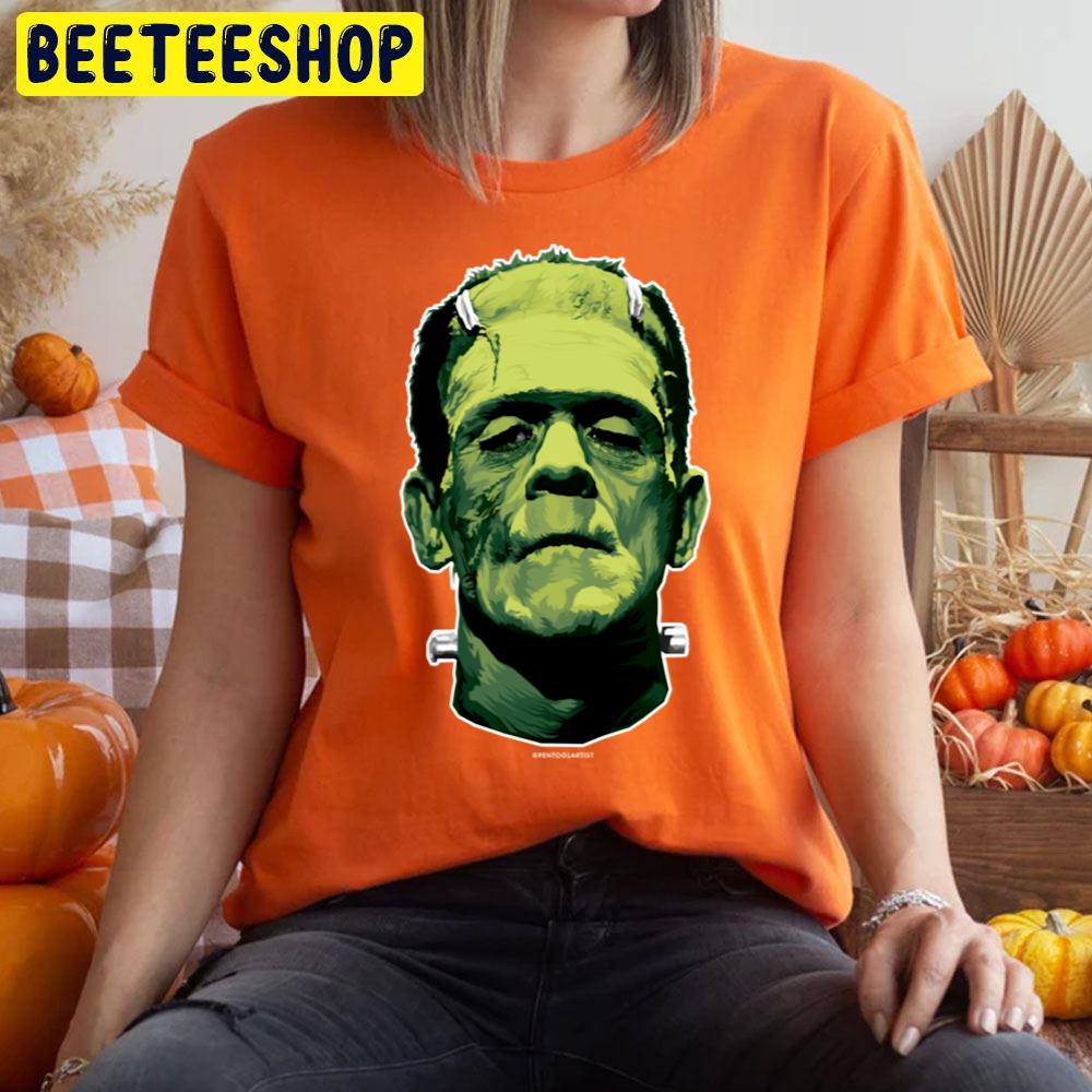 Green Frankenstein The Monster Halloween Trending Unisex T-Shirt Green Frankenstein The Monster Halloween Trending Unisex T-Shirt