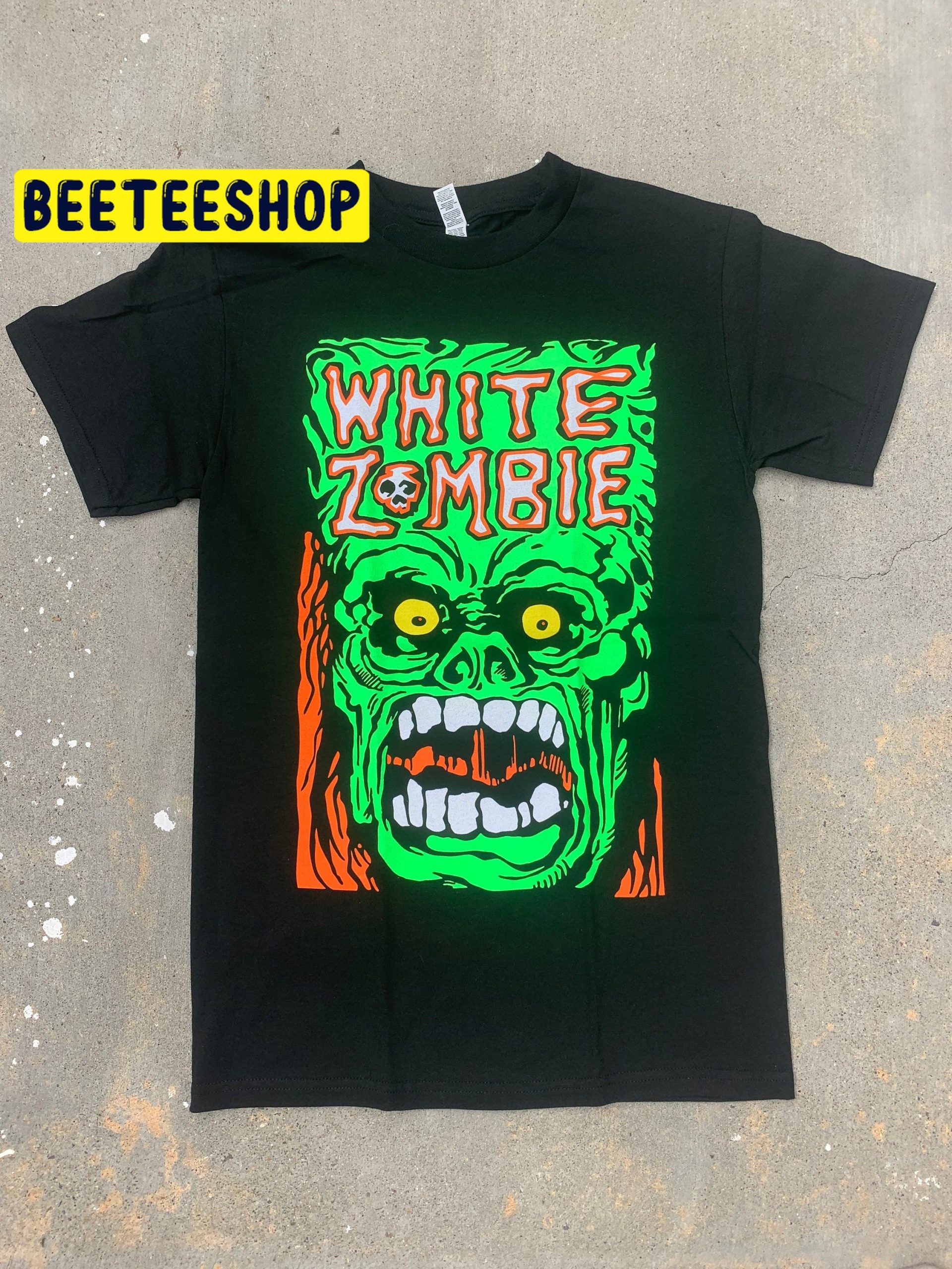 Green Rob Zombie Halloween Trending Unisex Shirt Green Rob Zombie Halloween Trending Unisex Shirt