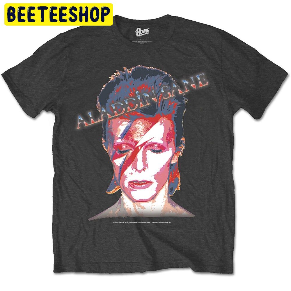 Grey David Bowie Aladdin Sane Rock Trending Unisex Shirt Grey David Bowie Aladdin Sane Rock Trending Unisex Shirt