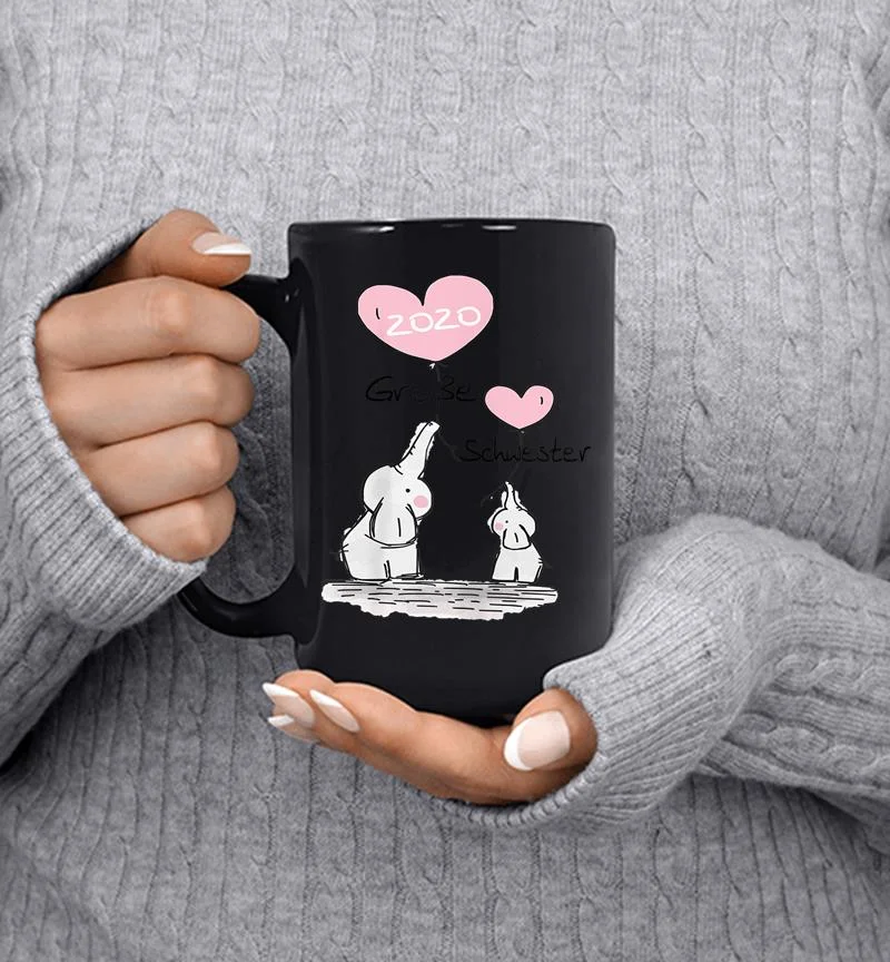 Groe Schwester 2020 Se Elefanten Geschenk Idee Geschwiste Mug Groe Schwester 2020 Se Elefanten Geschenk Idee Geschwiste Mug