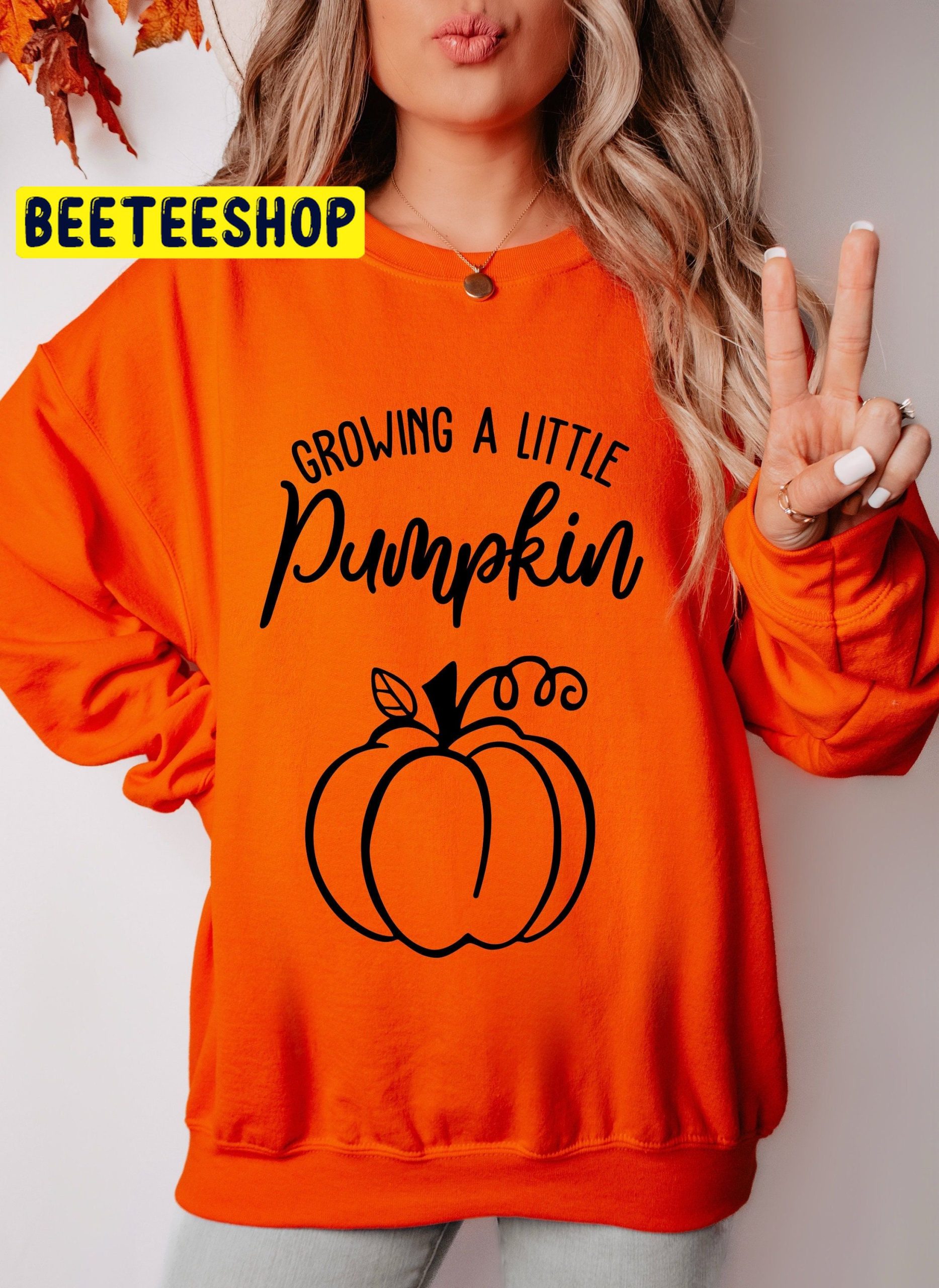 Growing A Little Pumpkin Maternity Trending Unisex Shirt Growing A Little Pumpkin Maternity Trending Unisex Shirt
