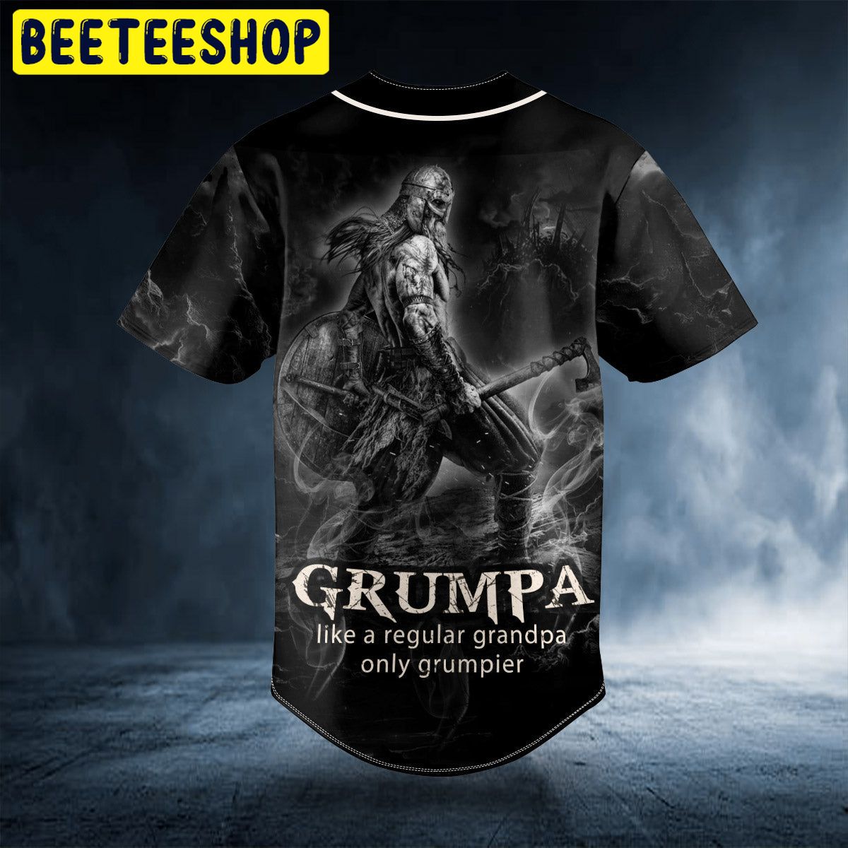 Grumpa Like A Regular Grandpa Only Grumpier Personalized Trending Baseball Jersey Grumpa Like A Regular Grandpa Only Grumpier Personalized Trending Baseball Jersey