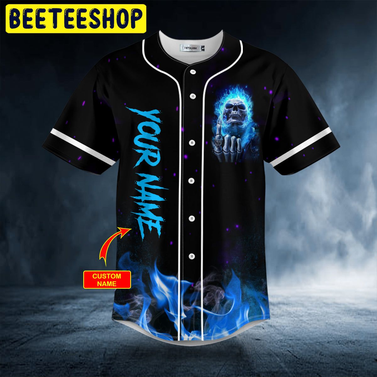 Grumpy Old Man 9 Out Of 10 Voices Skull Custom Trending Baseball Jersey Grumpy Old Man 9 Out Of 10 Voices Skull Custom Trending Baseball Jersey