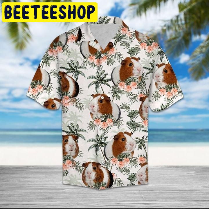 Guinea Pig Tropical Vintage Hawaiian Shirt Guinea Pig Tropical Vintage Hawaiian Shirt