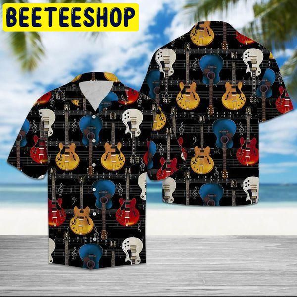 Guitar Hawaiian Shirt 2359 Guitar Hawaiian Shirt 2359