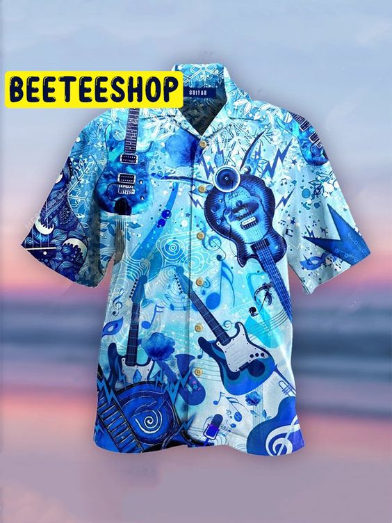 Guitar Hawaiian Shirt 6359 Guitar Hawaiian Shirt 6359