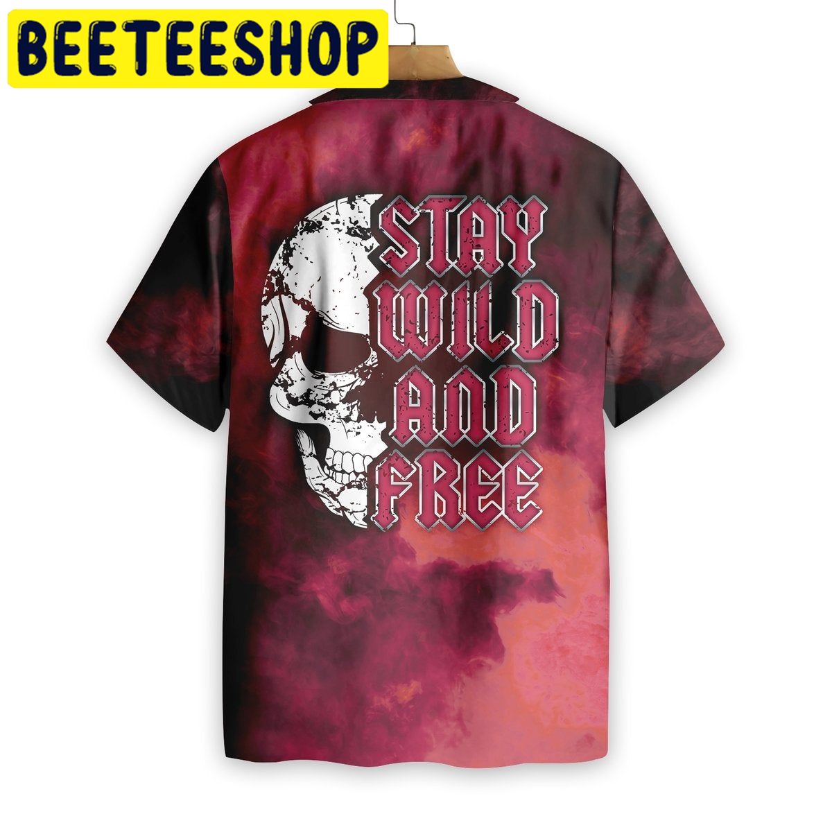 Guitar Stay Wild And Free Hawaiian Shirt Guitar Stay Wild And Free Hawaiian Shirt