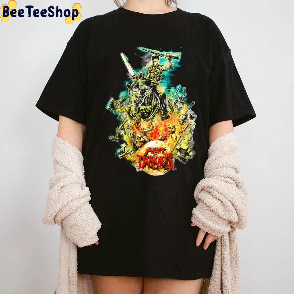 Halloween Army Of Darkness Designed Trending Unisex T-Shirt Halloween Army Of Darkness Designed Trending Unisex T-Shirt
