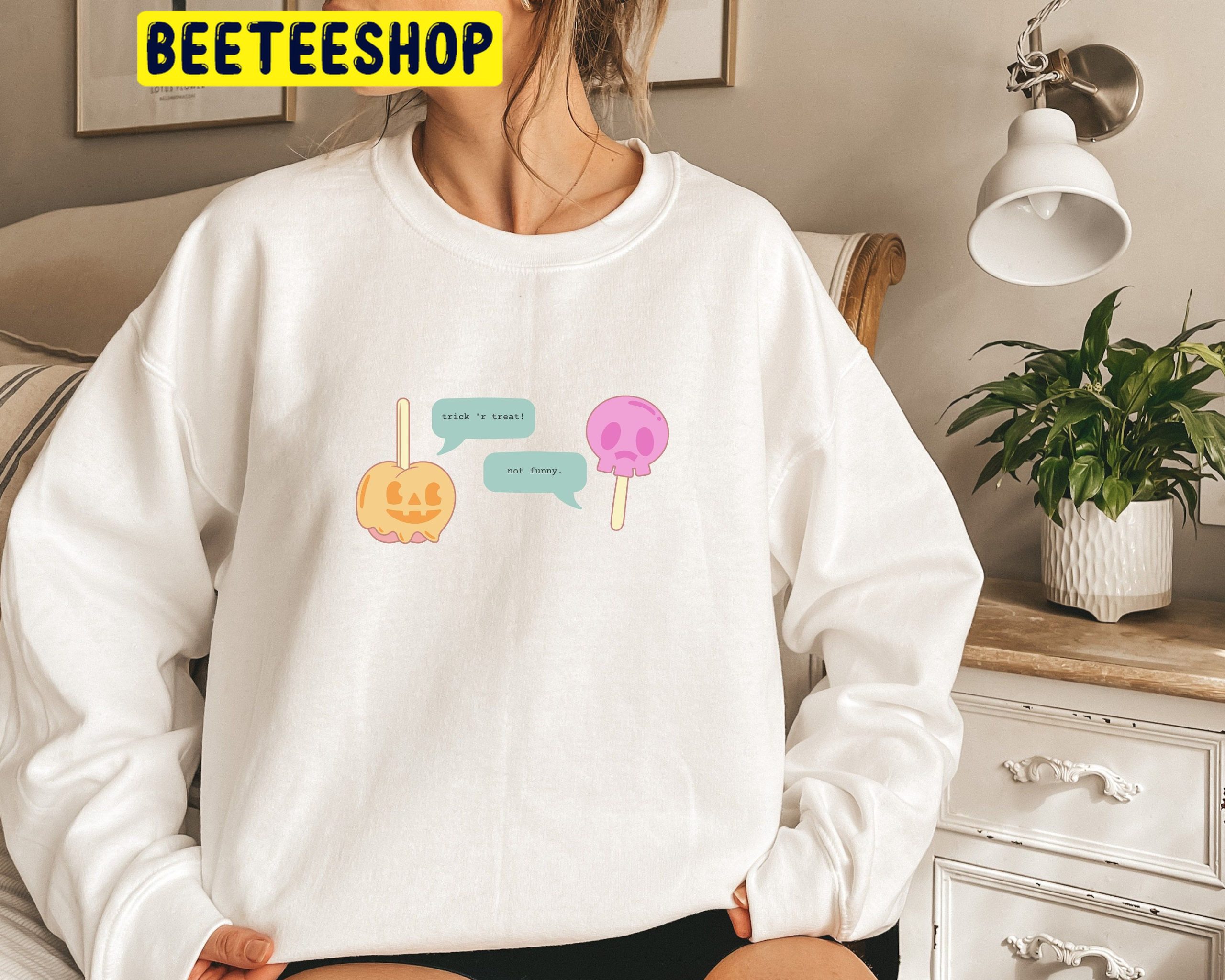 Halloween Cute Candy Pumpkin Trending Unisex Shirt Halloween Cute Candy Pumpkin Trending Unisex Shirt