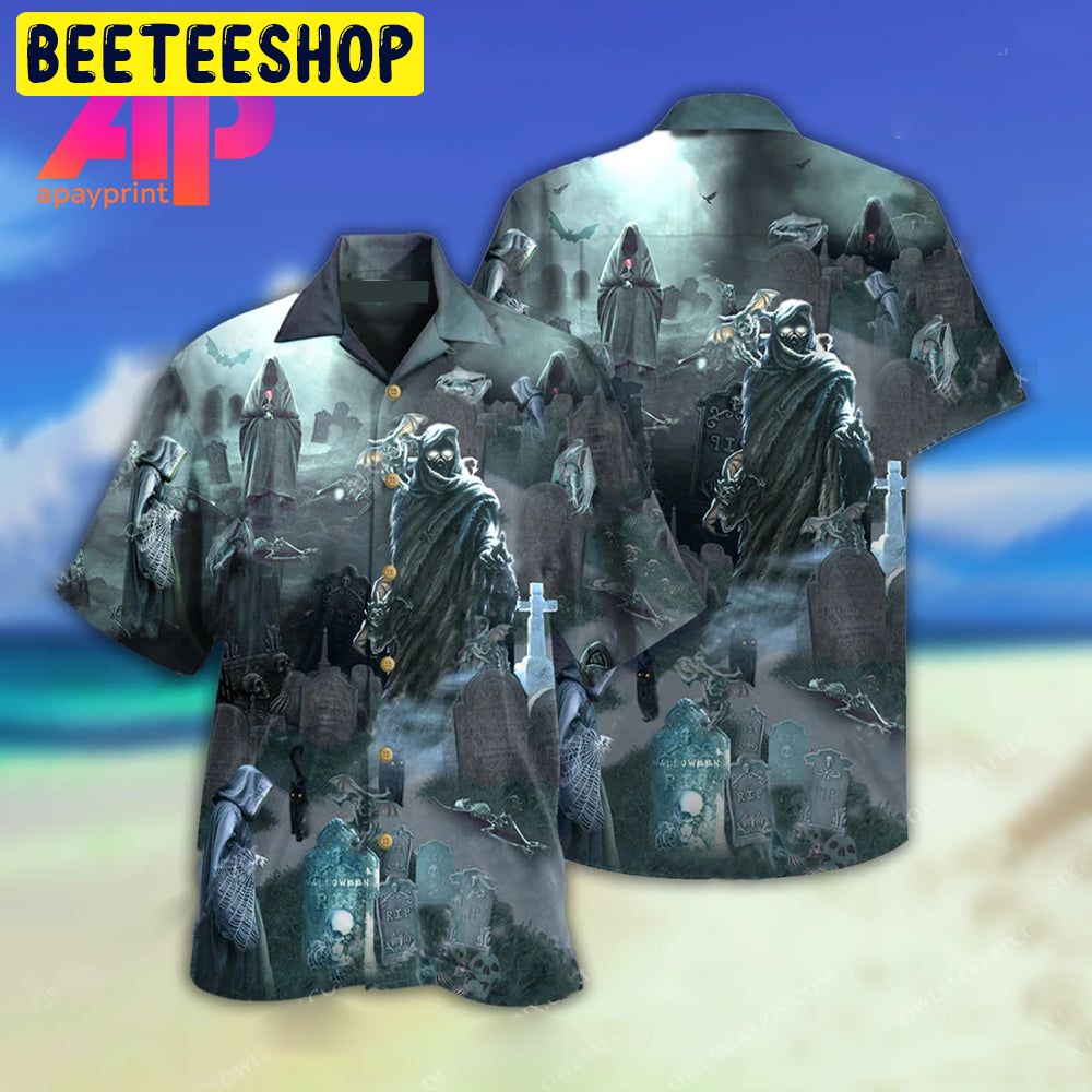Halloween Death Could Not Hold Him In Tomb Trending Hawaiian Shirt Halloween Death Could Not Hold Him In Tomb Trending Hawaiian Shirt