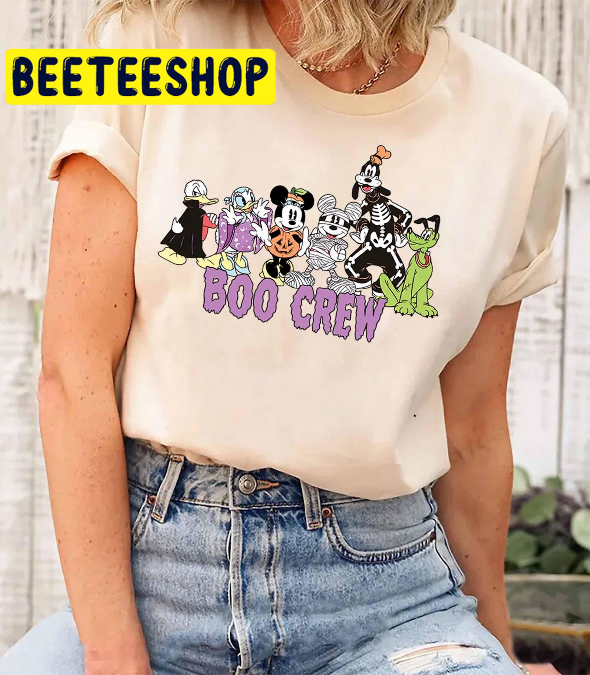 Halloween Disney Mickey And Friends Trending Unisex Shirt Halloween Disney Mickey And Friends Trending Unisex Shirt