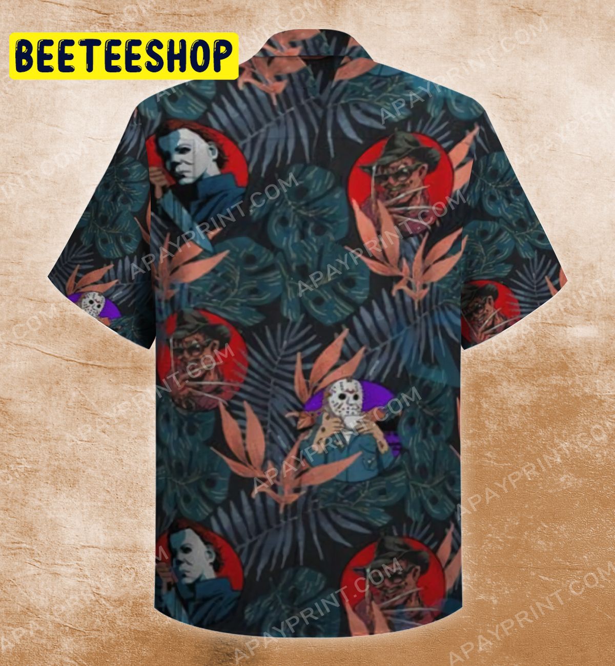 Halloween Horror Movie Killers Trending Hawaiian Shirt Halloween Horror Movie Killers Trending Hawaiian Shirt
