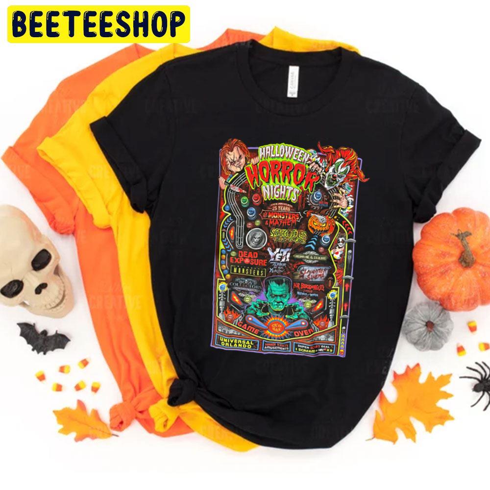 Halloween Horror Nights Horror Killer Characters Trending Unisex T-Shirt Halloween Horror Nights Horror Killer Characters Trending Unisex T-Shirt