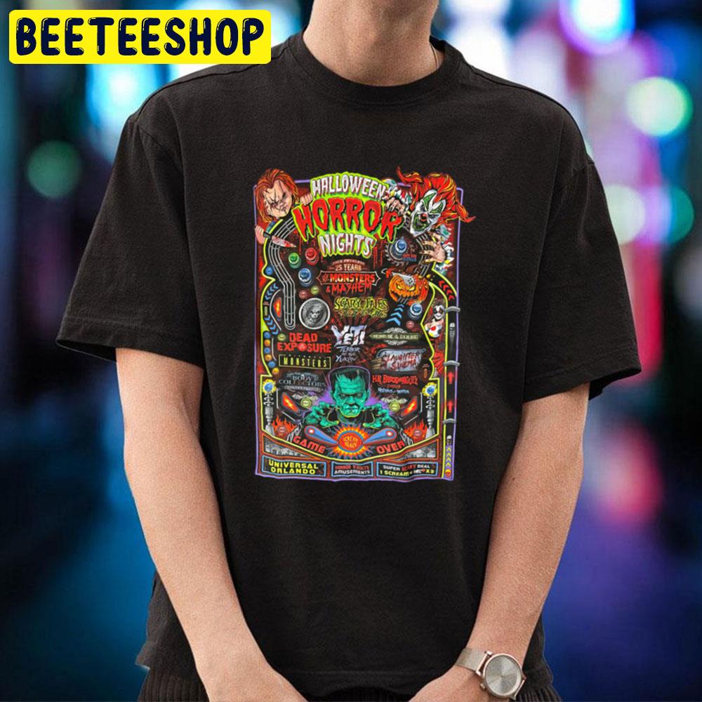 Halloween Horror Nights Horror Killer Characters Trending Unisex T-Shirt Halloween Horror Nights Horror Killer Characters Trending Unisex T-Shirt