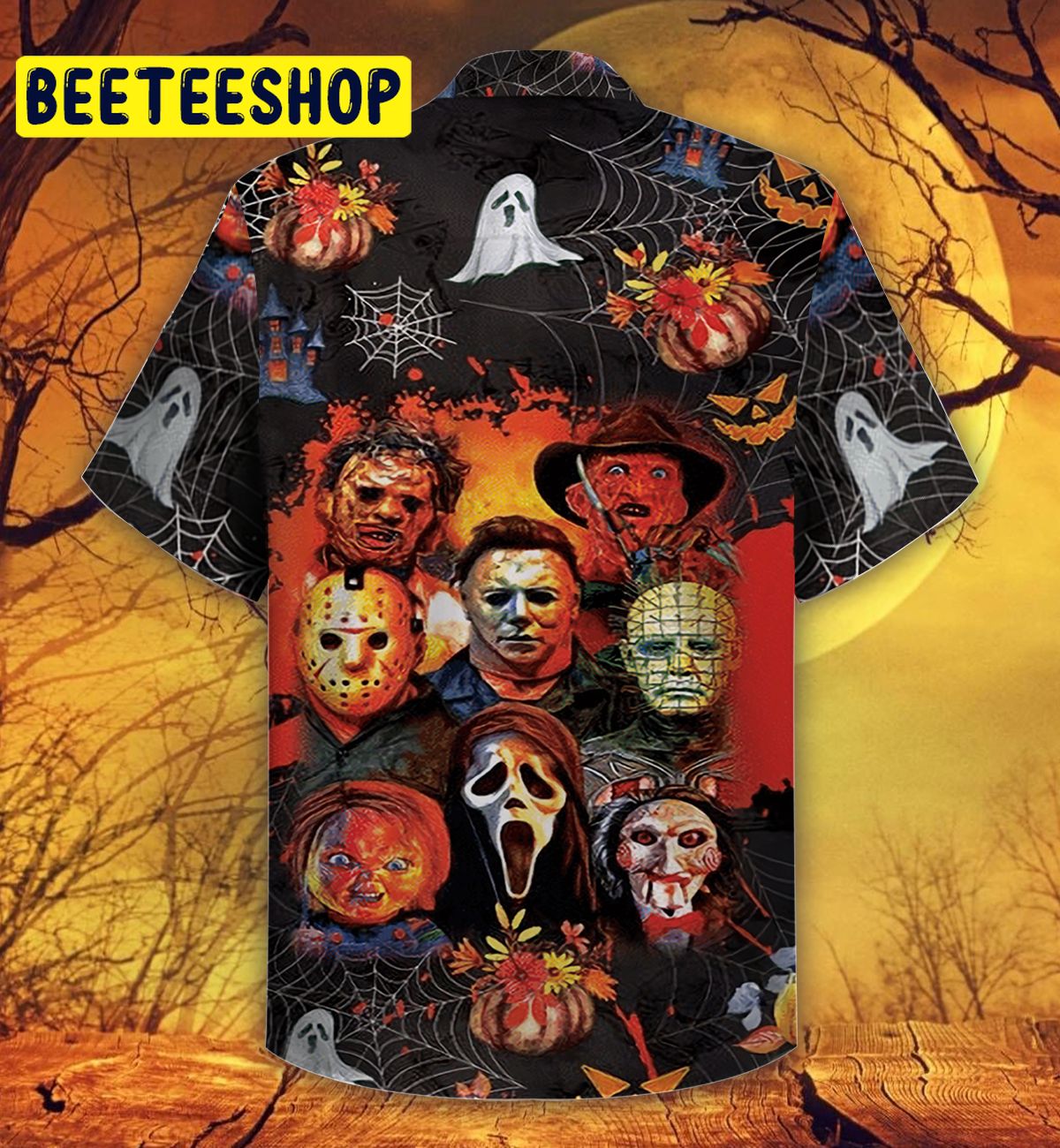 Halloween - Horror Trending Hawaiian Shirt Halloween - Horror Trending Hawaiian Shirt