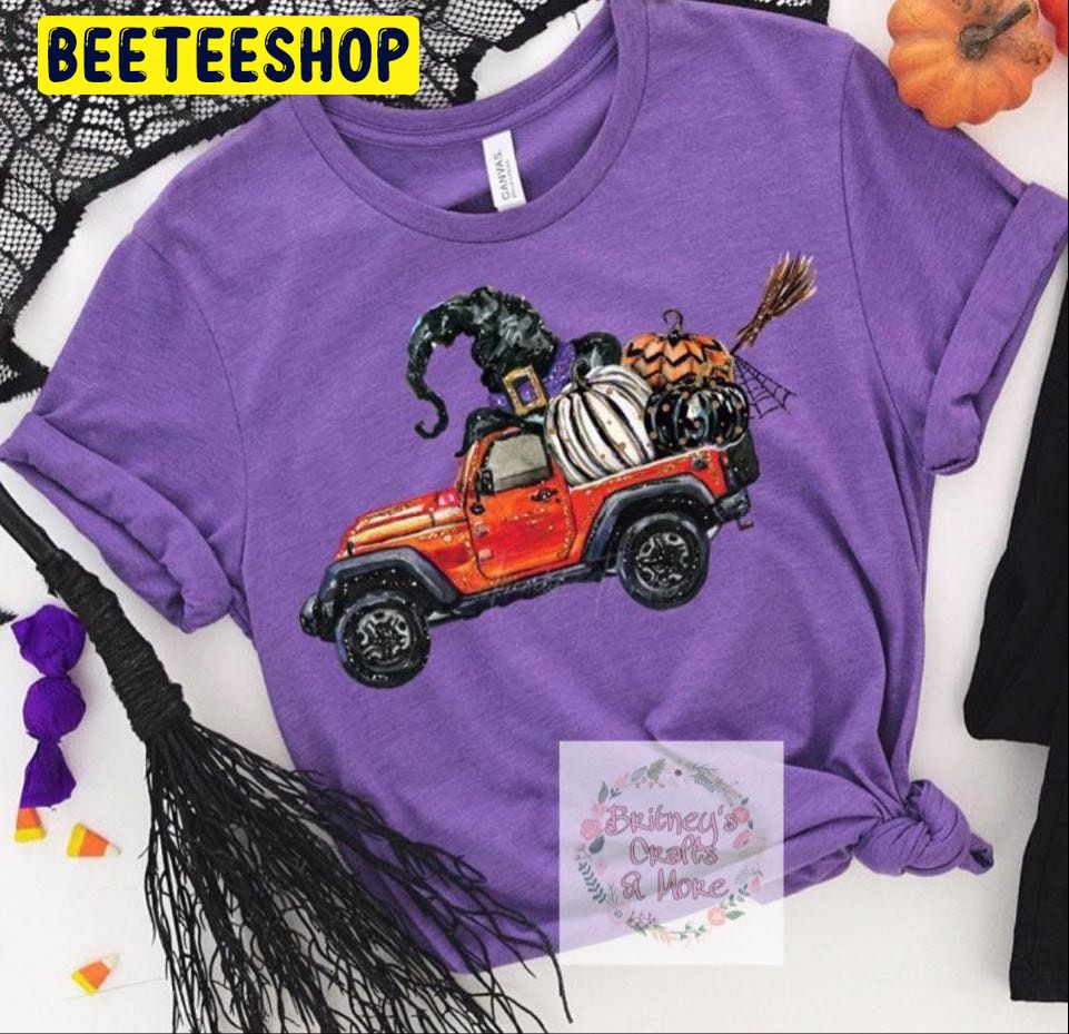 Halloween Jeep Trending Unisex Shirt Halloween Jeep Trending Unisex Shirt