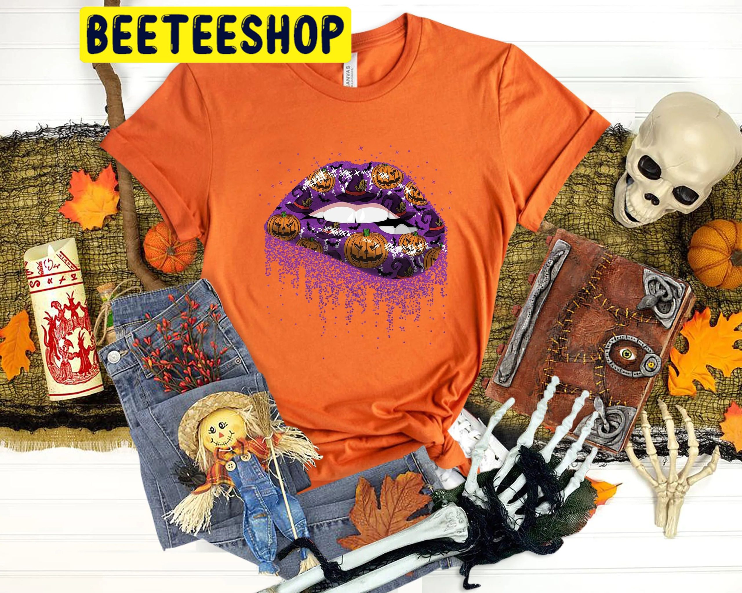 Halloween Lips Trending Unisex Shirt Halloween Lips Trending Unisex Shirt