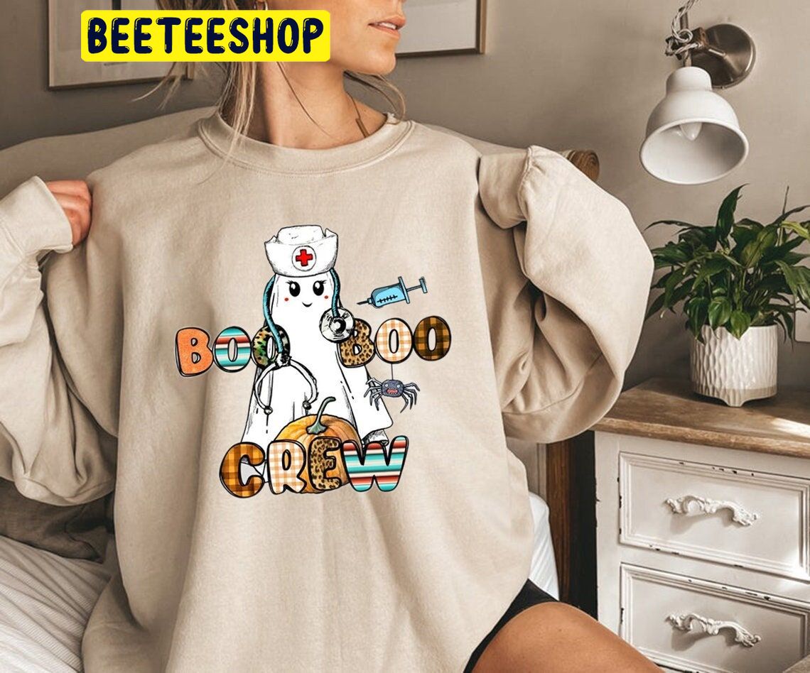 Halloween Nurse Boo Boo Crew Trending Unisex Shirt Halloween Nurse Boo Boo Crew Trending Unisex Shirt