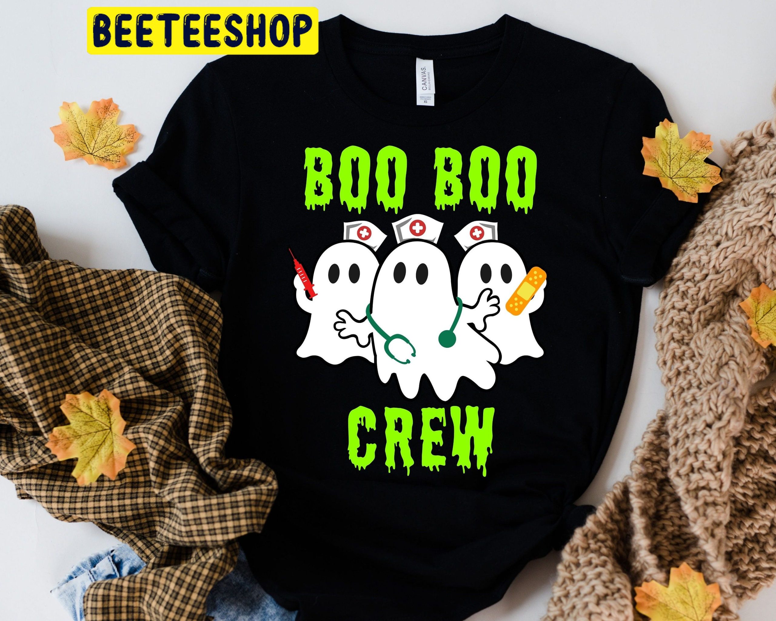 Halloween Nurse Boo Crew Trending Unisex Shirt Halloween Nurse Boo Crew Trending Unisex Shirt