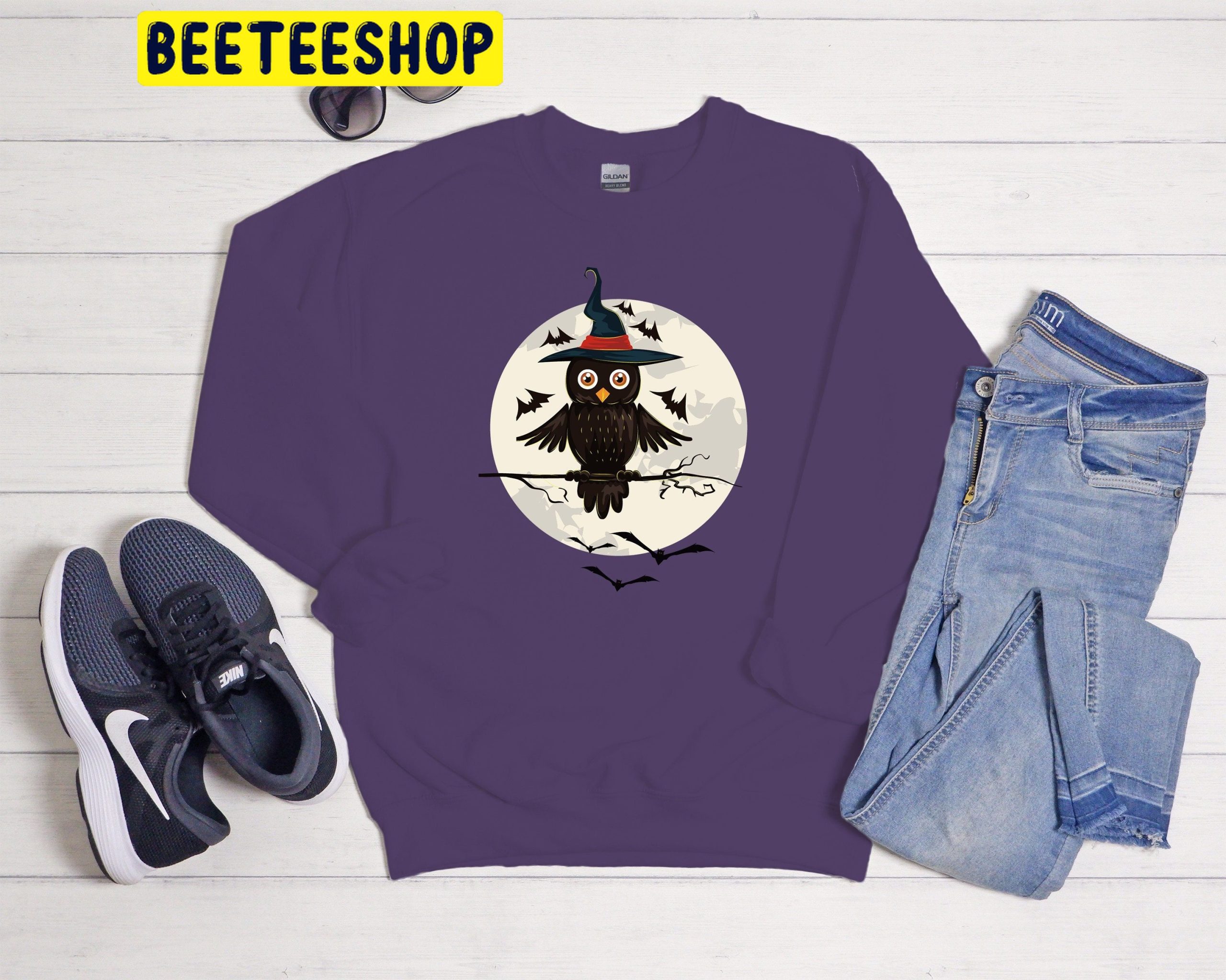 Halloween Owl Spooky Season Trending Unisex Shirt Halloween Owl Spooky Season Trending Unisex Shirt