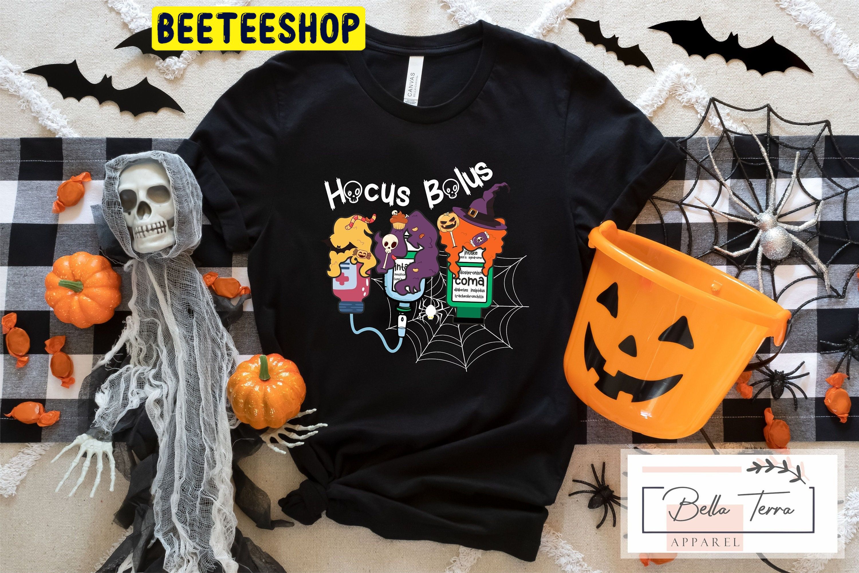 Halloween Pharmacy Spooky Nurse Trending Unisex Shirt
