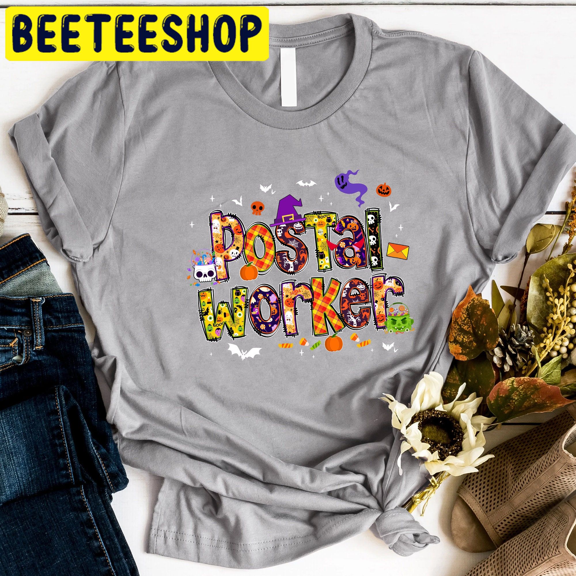 Halloween Postal Worker Trending Unisex Shirt Halloween Postal Worker Trending Unisex Shirt