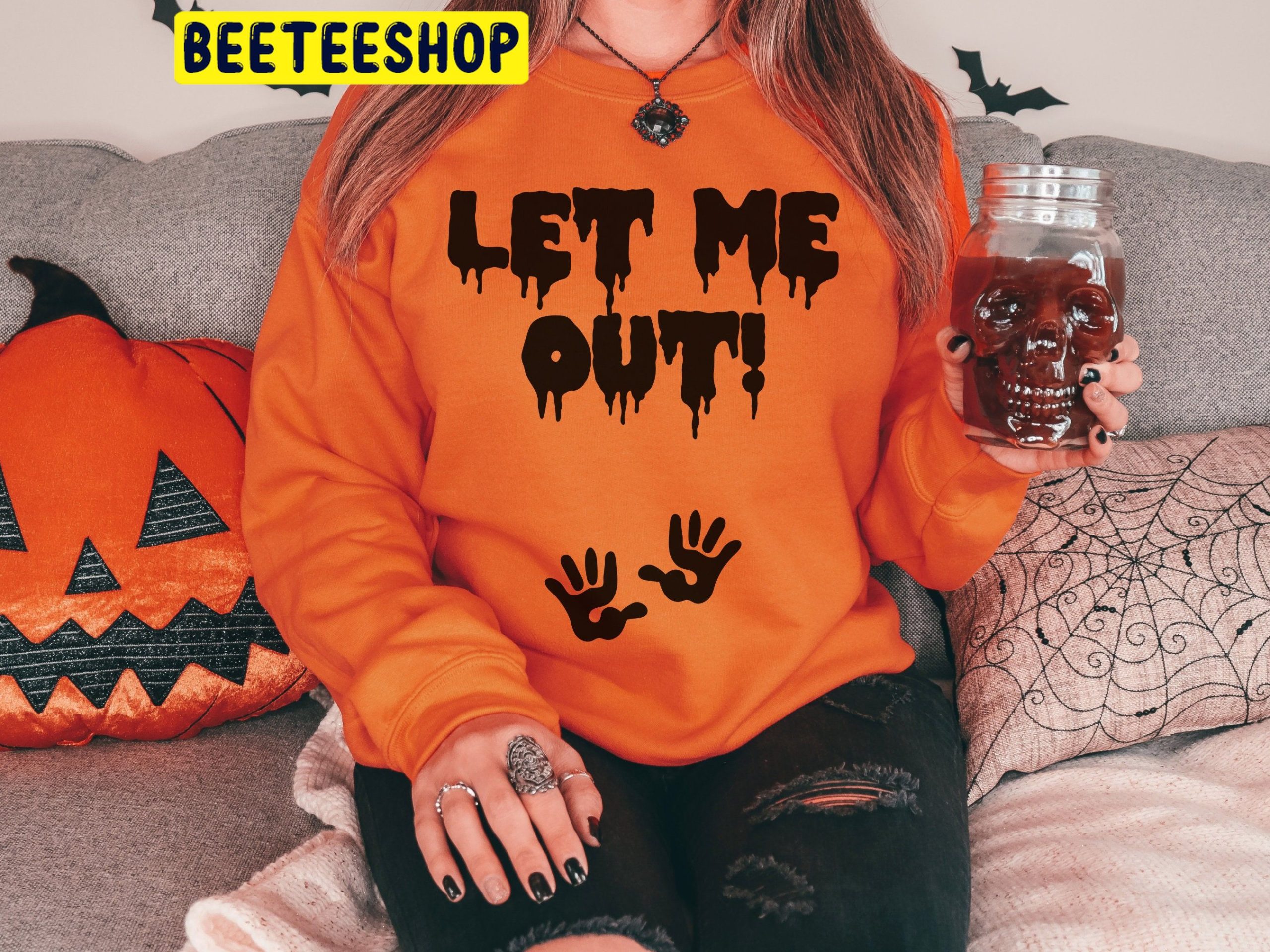 Halloween Pregnancy Announcement Let Me Out Mom To Be Halloween Baby Reveal Trending Unisex Shirt Halloween Pregnancy Announcement Let Me Out Mom To Be Halloween Baby Reveal Trending Unisex Shirt