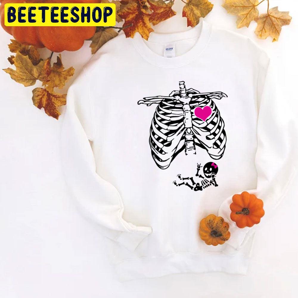 Halloween Pregnant Girl Trending Unisex T-Shirt Halloween Pregnant Girl Trending Unisex T-Shirt