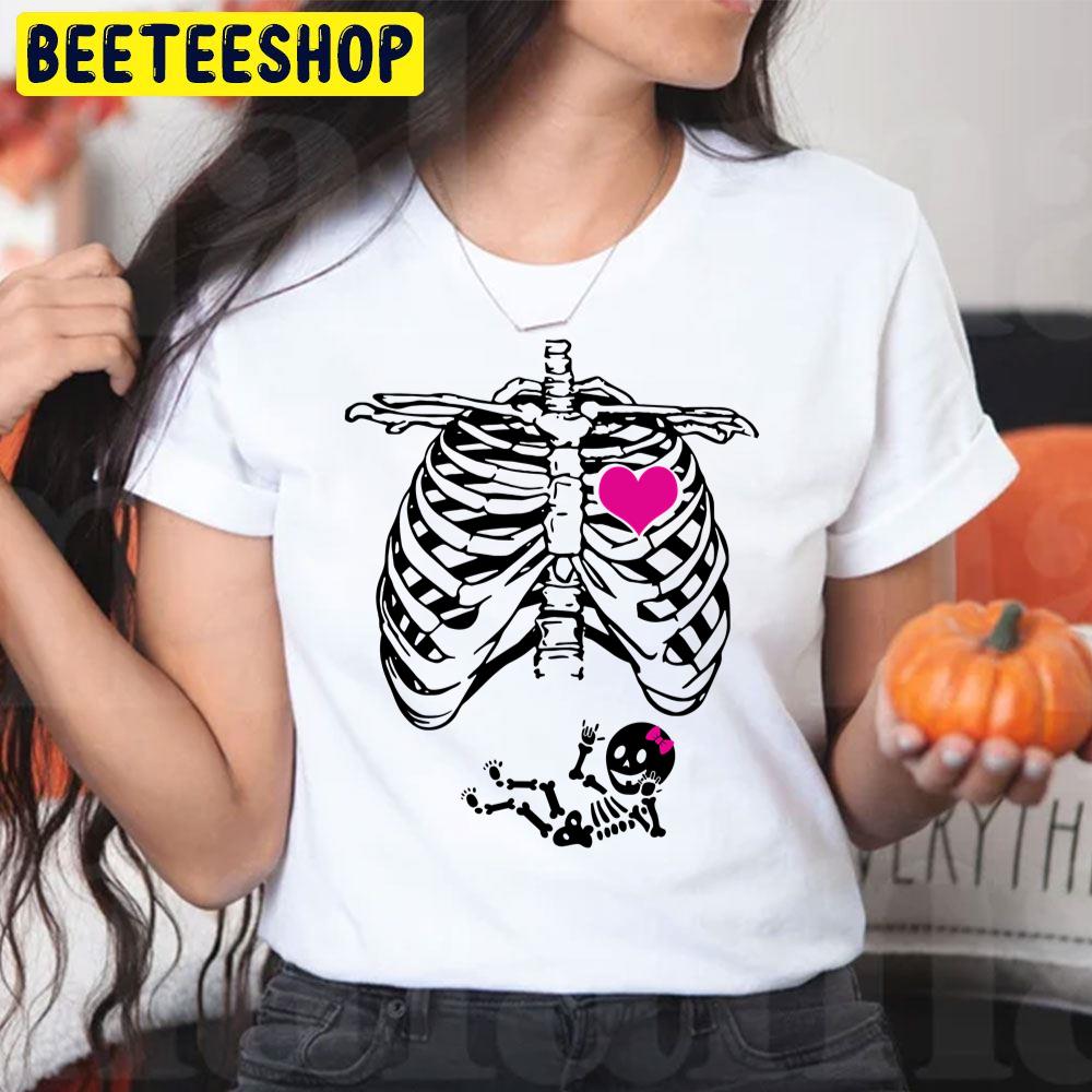 Halloween Pregnant Girl Trending Unisex T-Shirt Halloween Pregnant Girl Trending Unisex T-Shirt