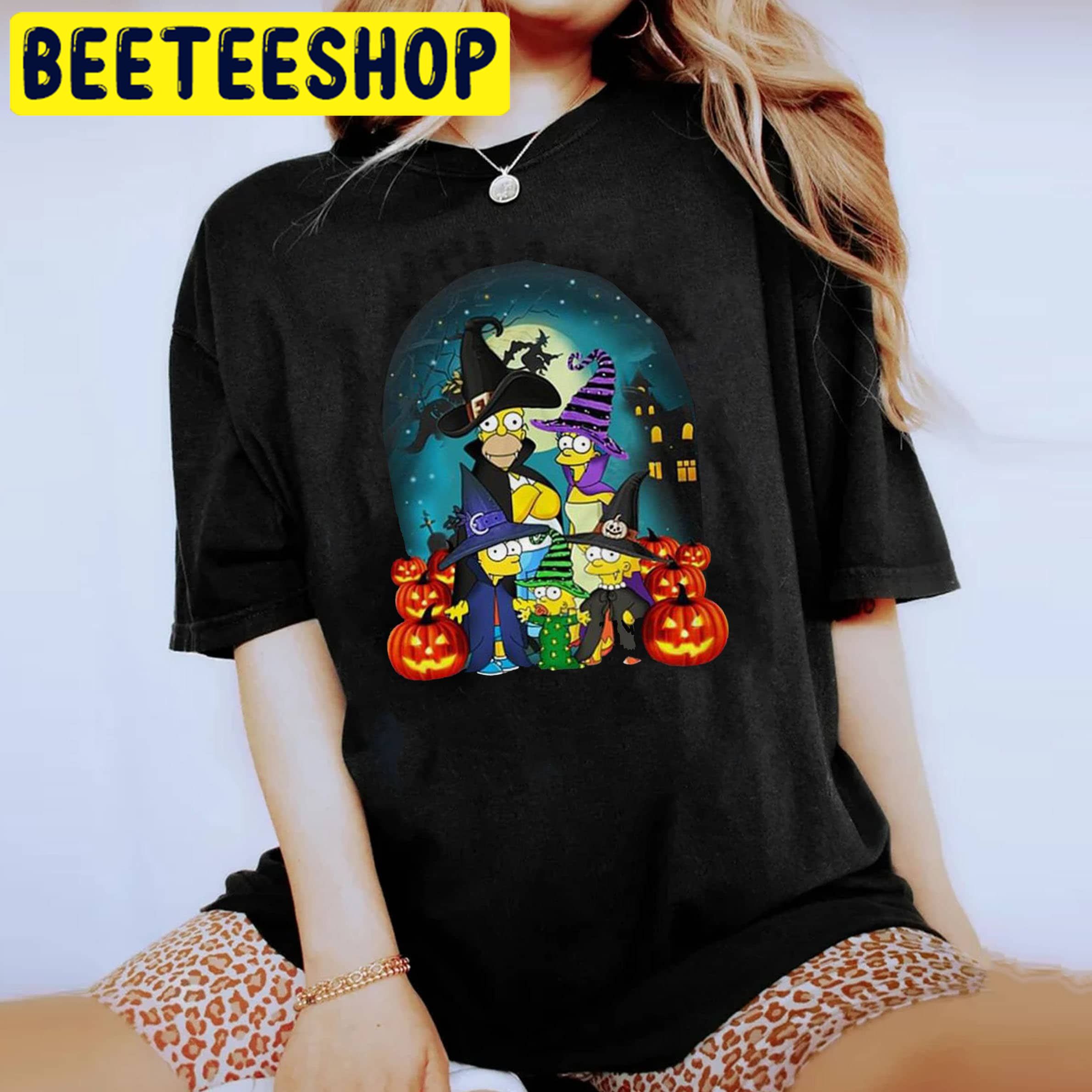 Halloween Pumpkin Simpsons Not So Scary Shirt, Trick Or Treat Trending Unisex Shirt Halloween Pumpkin Simpsons Not So Scary Shirt, Trick Or Treat Trending Unisex Shirt