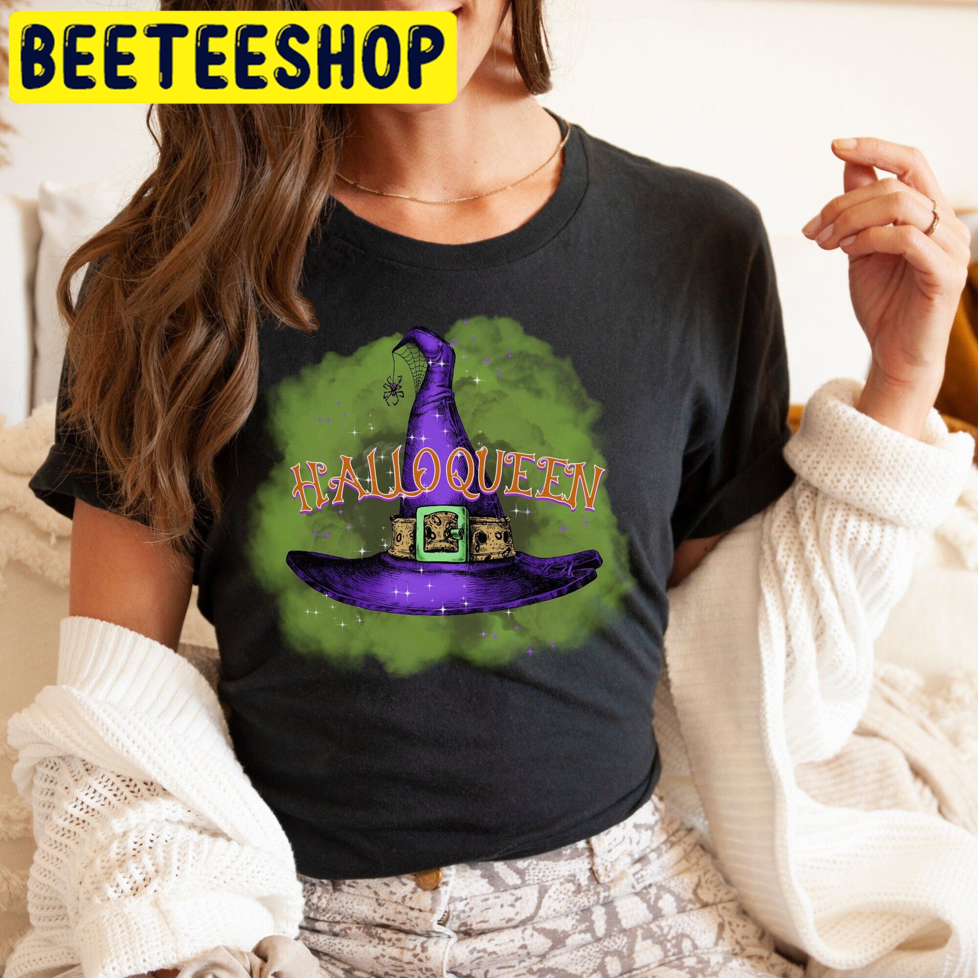 Halloween Queen Trick Or Treat Trending Unisex Shirt Halloween Queen Trick Or Treat Trending Unisex Shirt
