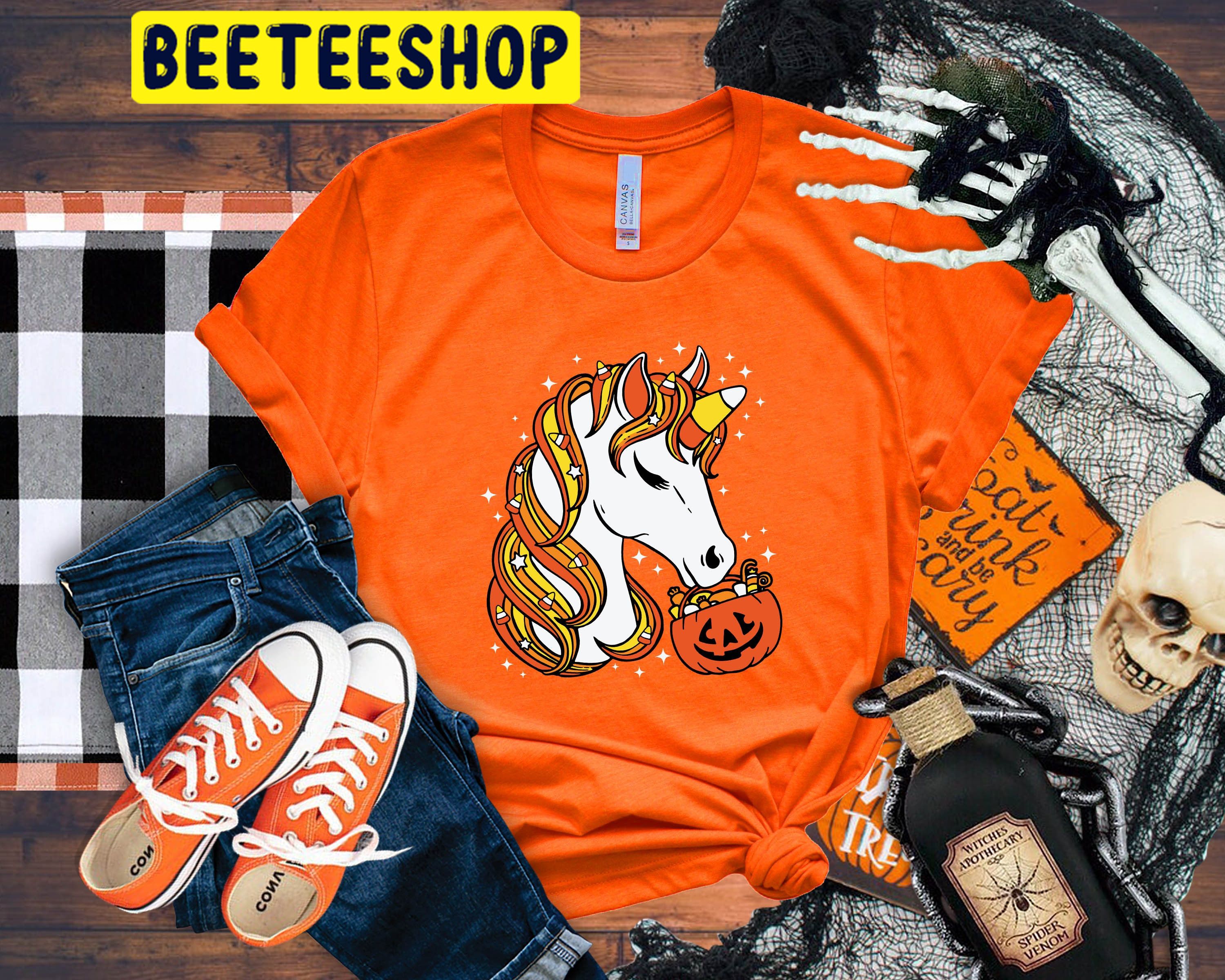 Halloween Unicorn Cute Halloween Trending Unisex Shirt