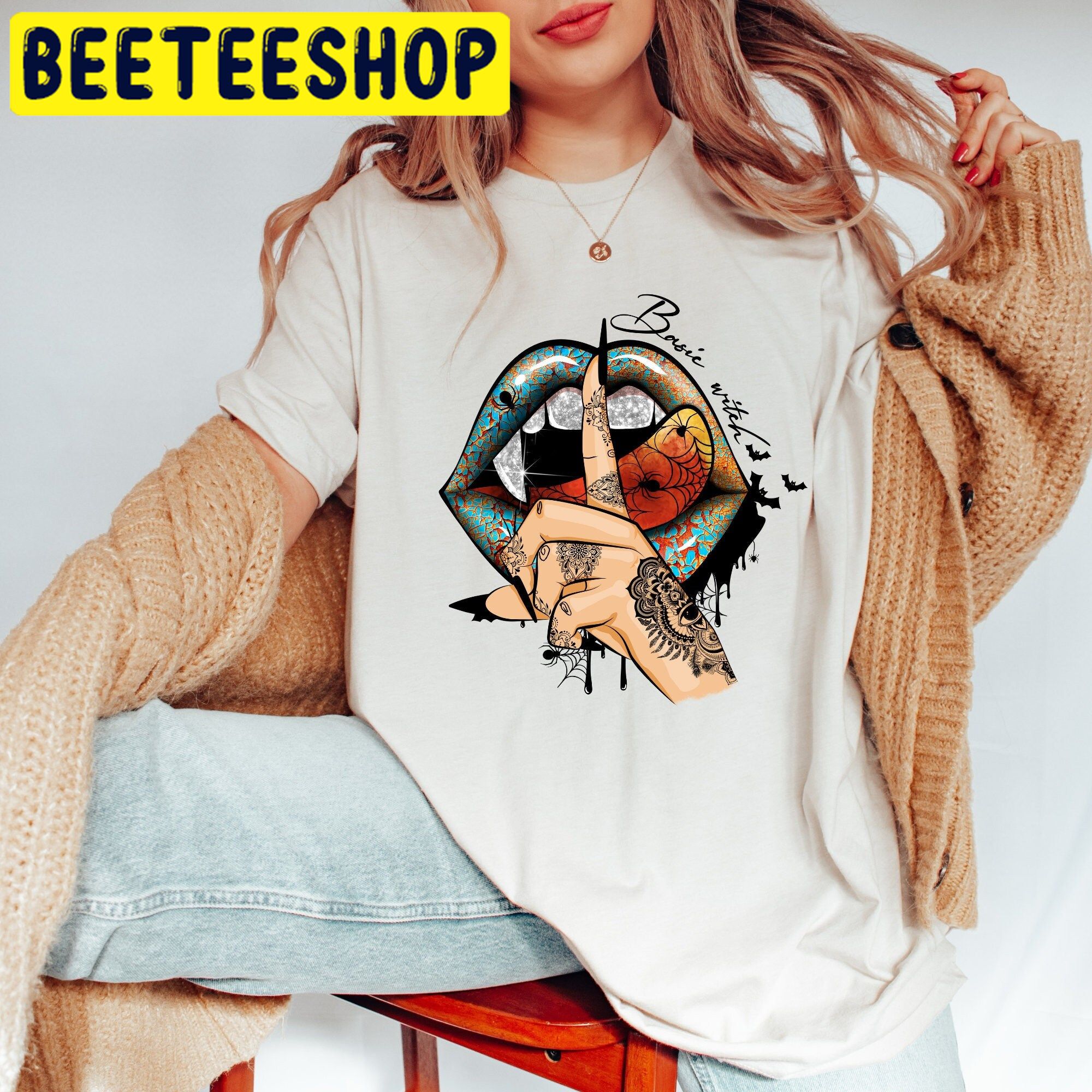 Halloween Vampire Fangs Trending Unisex Shirt Halloween Vampire Fangs Trending Unisex Shirt