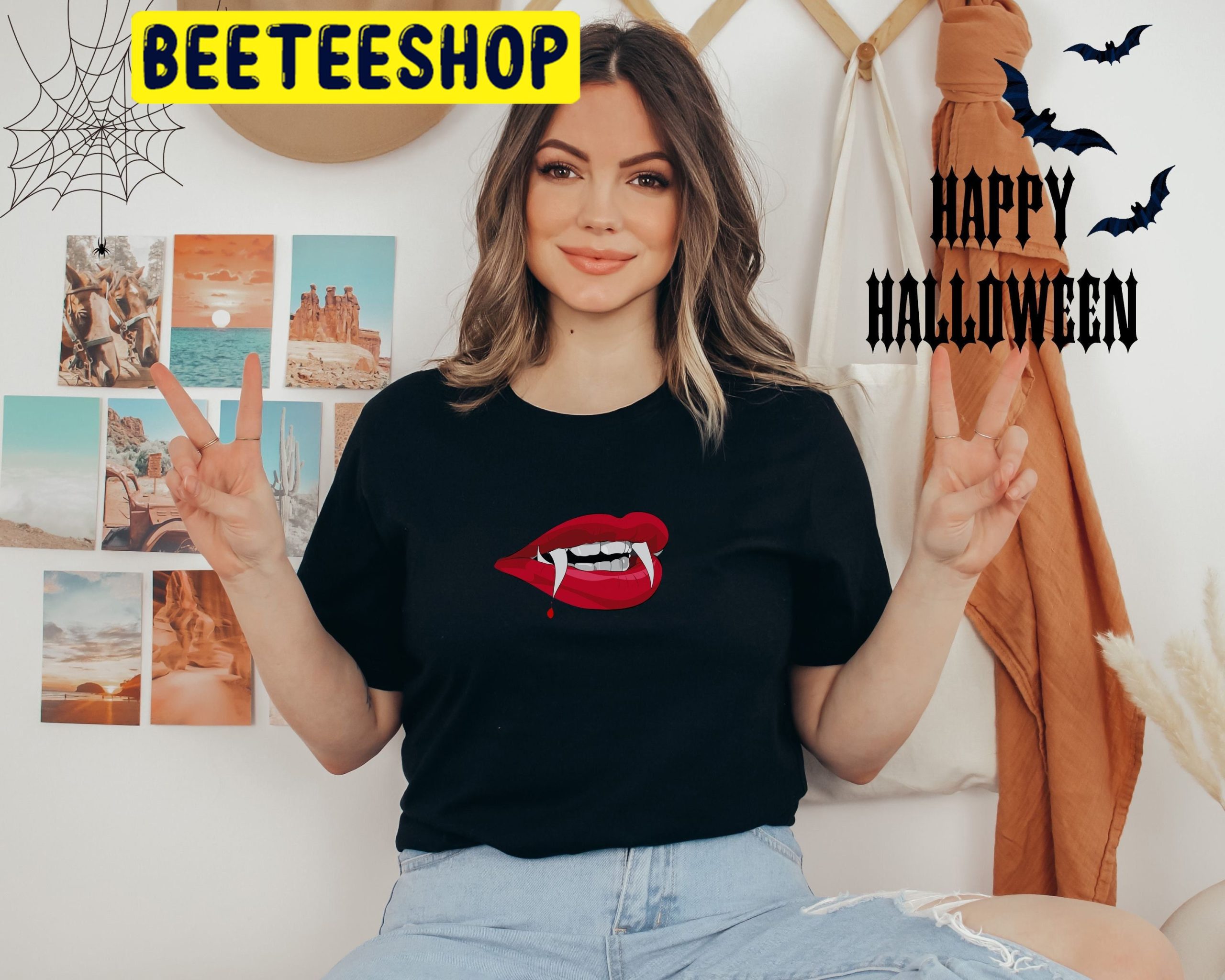 Halloween Vampire Trending Unisex Shirt Halloween Vampire Trending Unisex Shirt