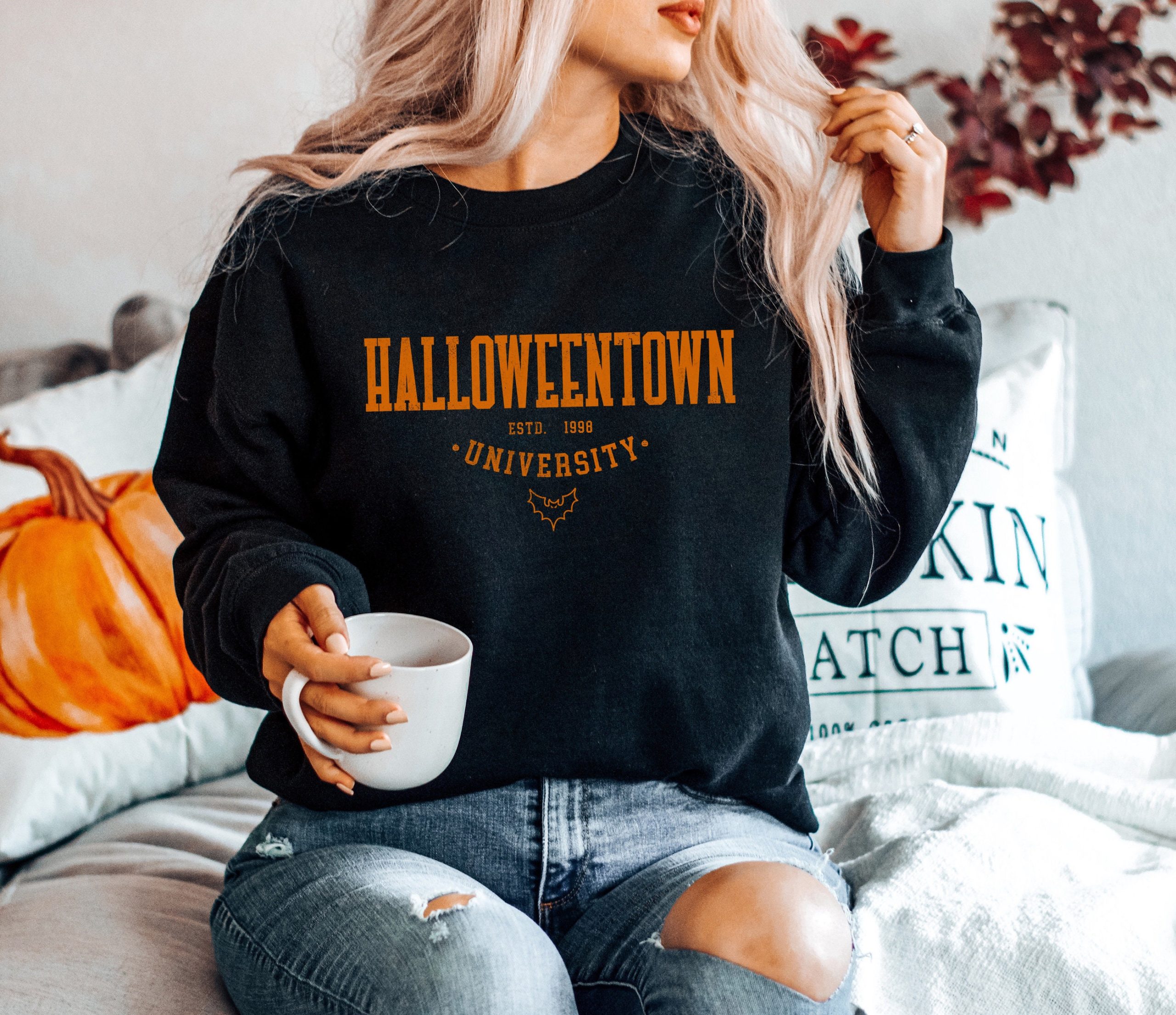 Halloweentown University SVG Halloween Sweatshirt Halloweentown University SVG Halloween Sweatshirt