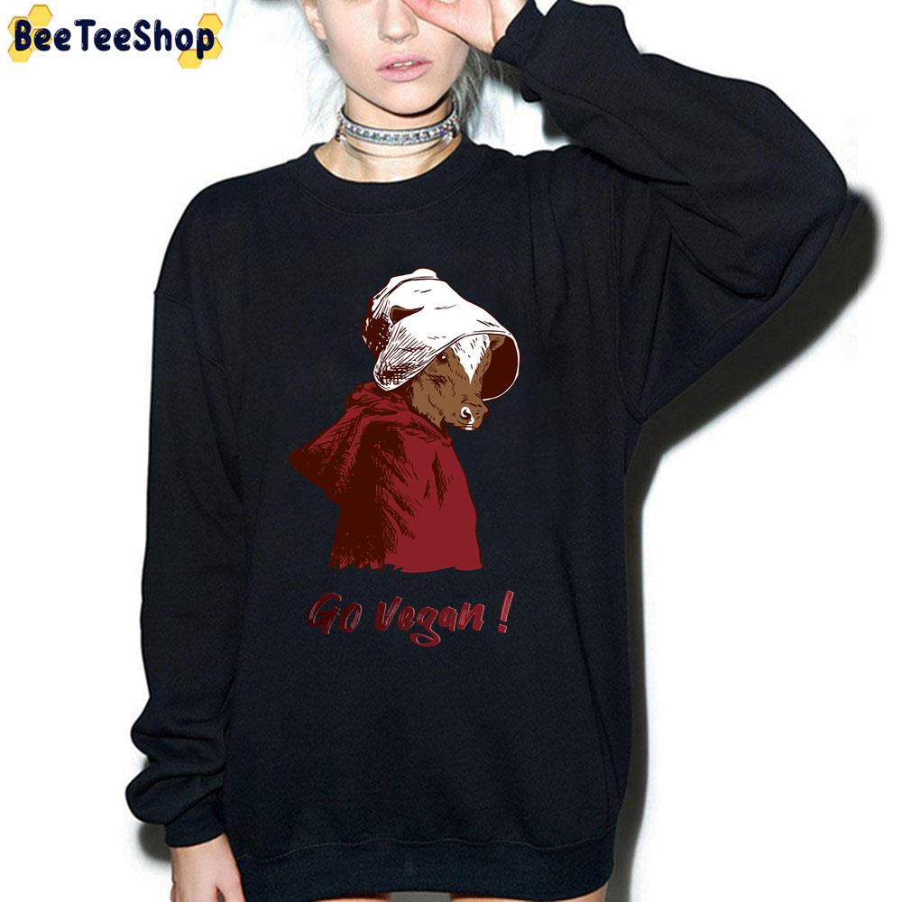 Handmaid's Tale Go Vegan Cow In Gilead Trending Unisex T-Shirt Handmaid's Tale Go Vegan Cow In Gilead Trending Unisex T-Shirt