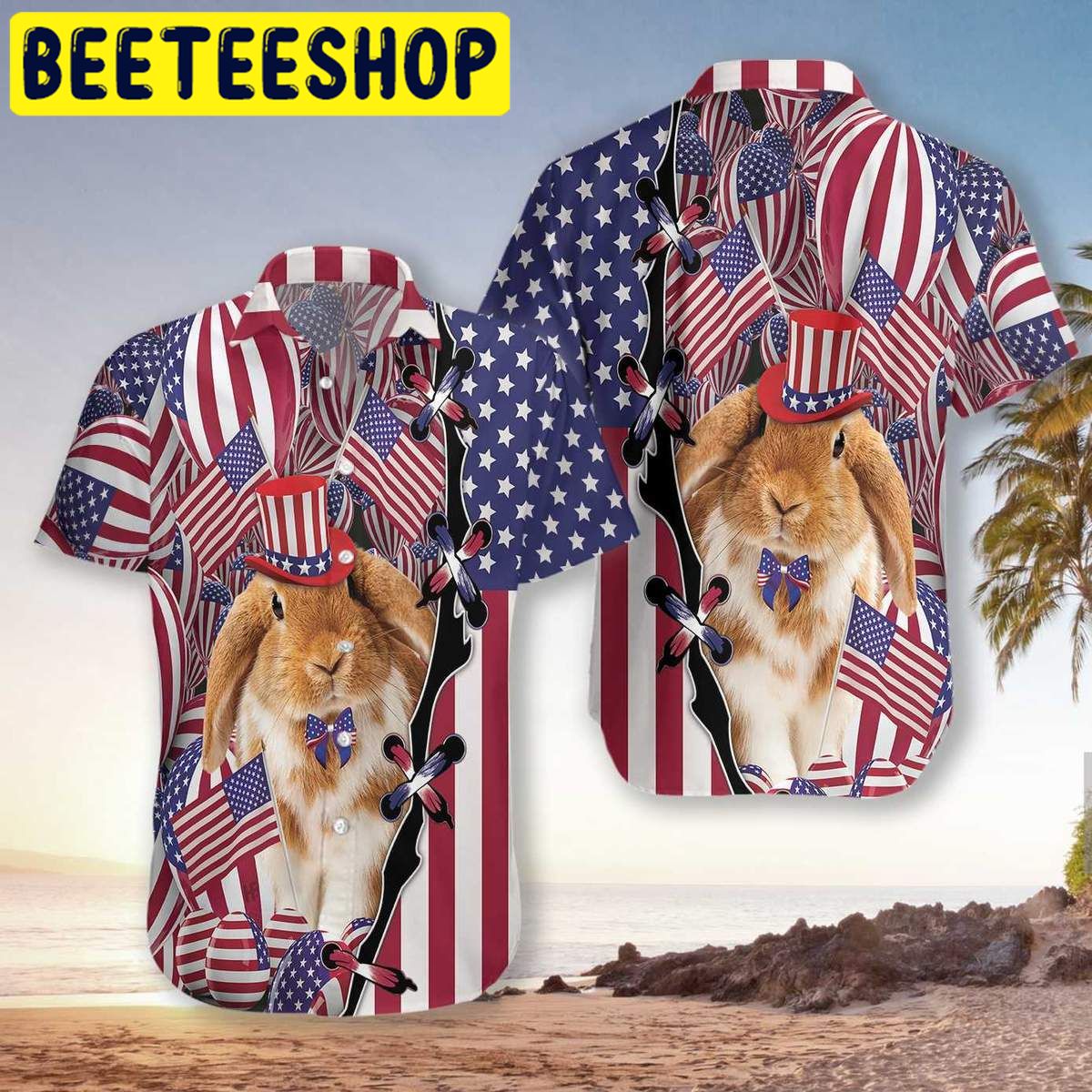 Happy Easter Day America Hawaiian Shirt Happy Easter Day America Hawaiian Shirt