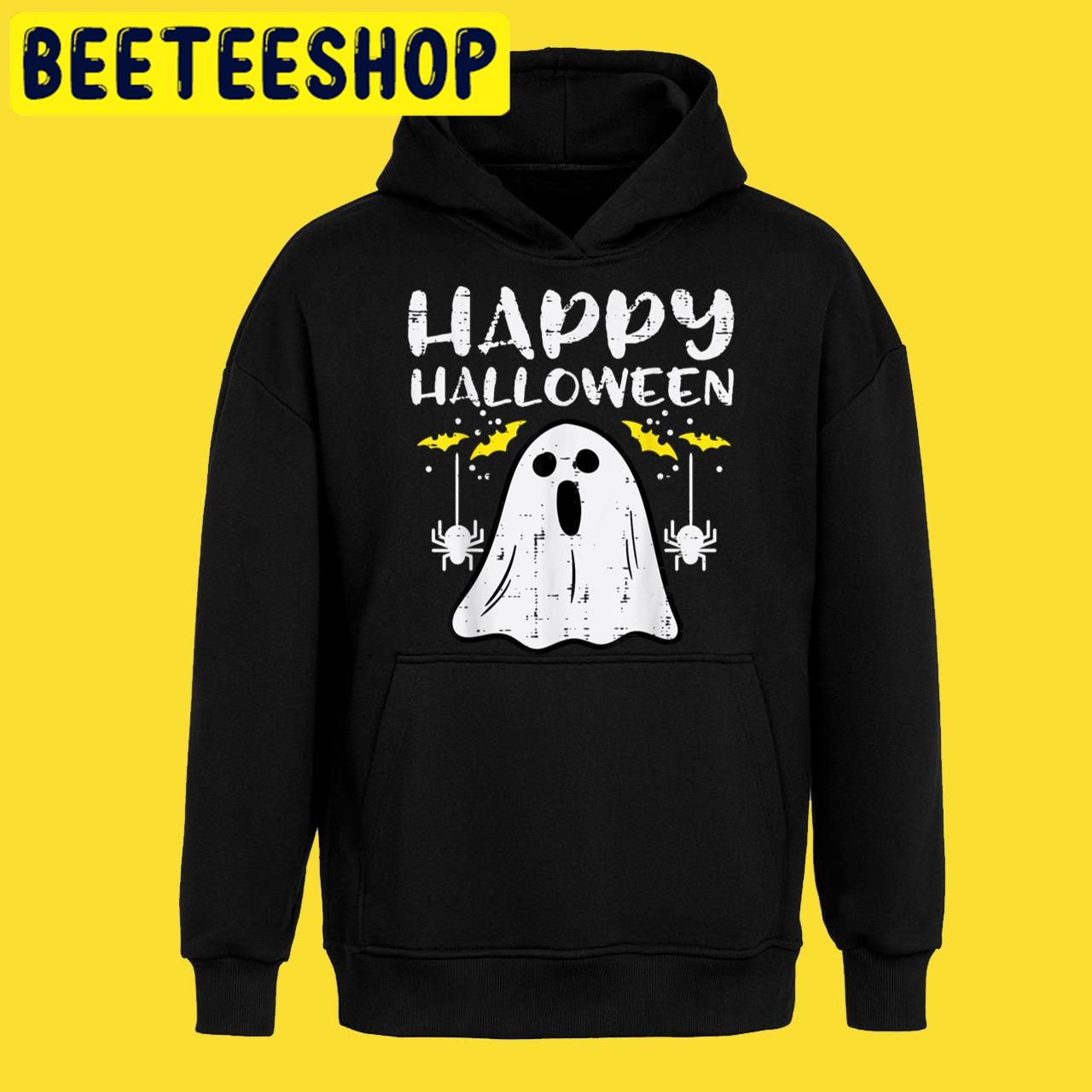 Happy Ghost Funny In 2022 Halloween Trending Unisex T-Shirt Happy Ghost Funny In 2022 Halloween Trending Unisex T-Shirt