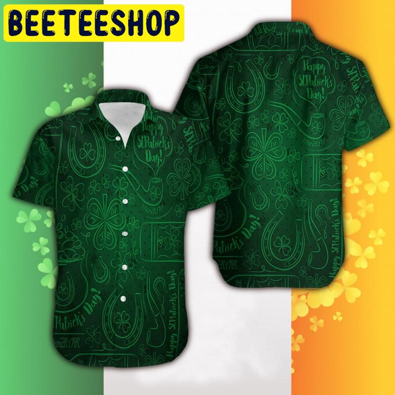 Happy St. Patrick's Day Hawaiian Shirt Happy St. Patrick's Day Hawaiian Shirt