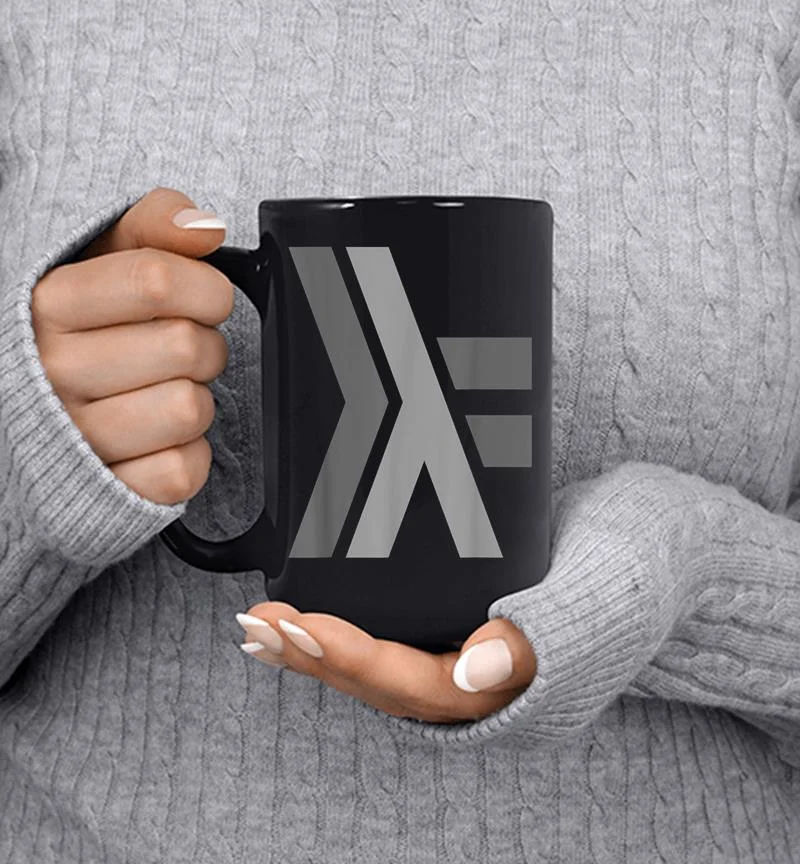 Haskell Programming Language Official Logo Mug Haskell Programming Language Official Logo Mug