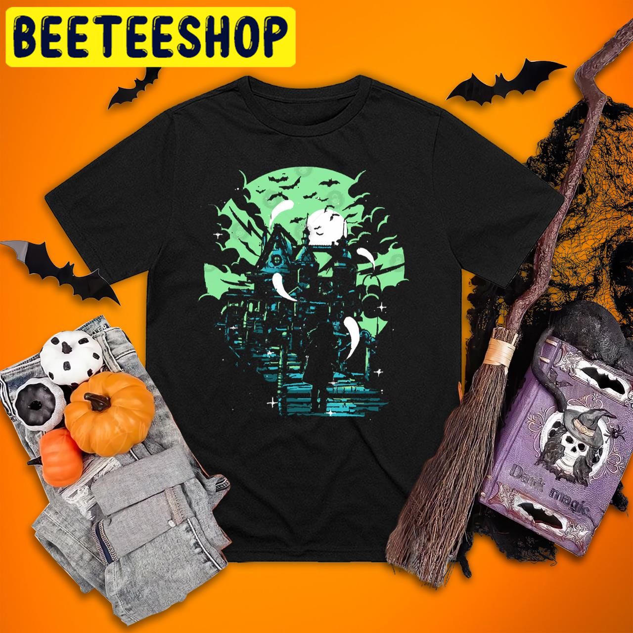 Haunted House Disneyland Halloween Trending Unisex T-Shirt Haunted House Disneyland Halloween Trending Unisex T-Shirt