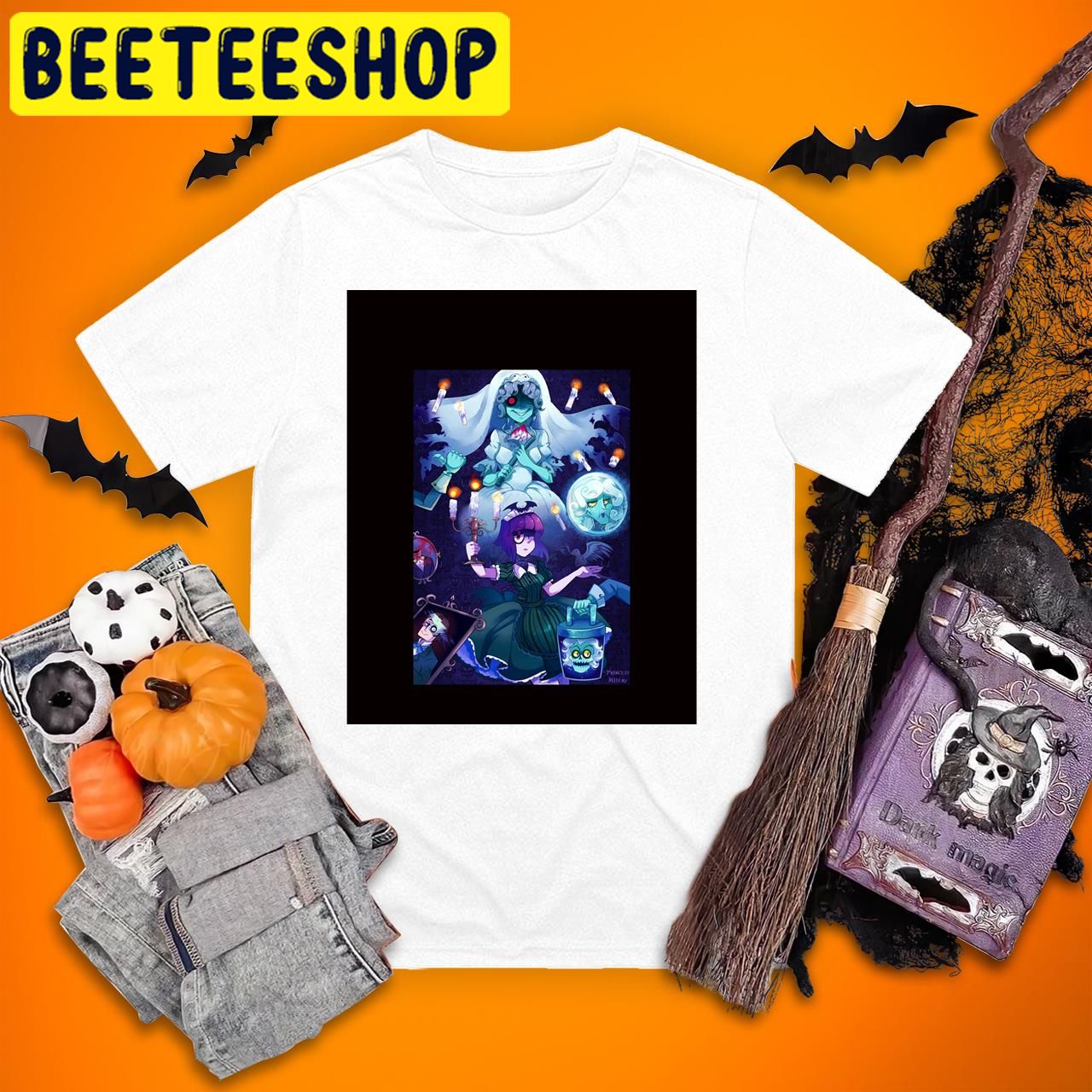 Haunted Mansion Graphic Disneyland Halloween Trending Unisex T-Shirt Haunted Mansion Graphic Disneyland Halloween Trending Unisex T-Shirt