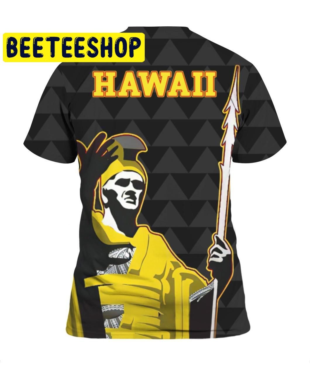 Hawaiian King All Over Print Hoodieen Hawaiian King All Over Print Hoodieen