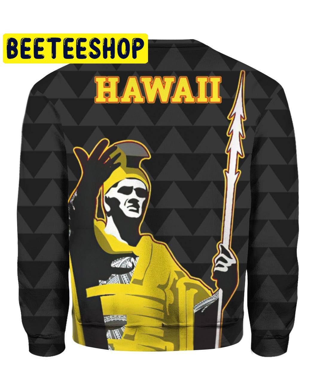 Hawaiian King All Over Print Hoodieen Hawaiian King All Over Print Hoodieen