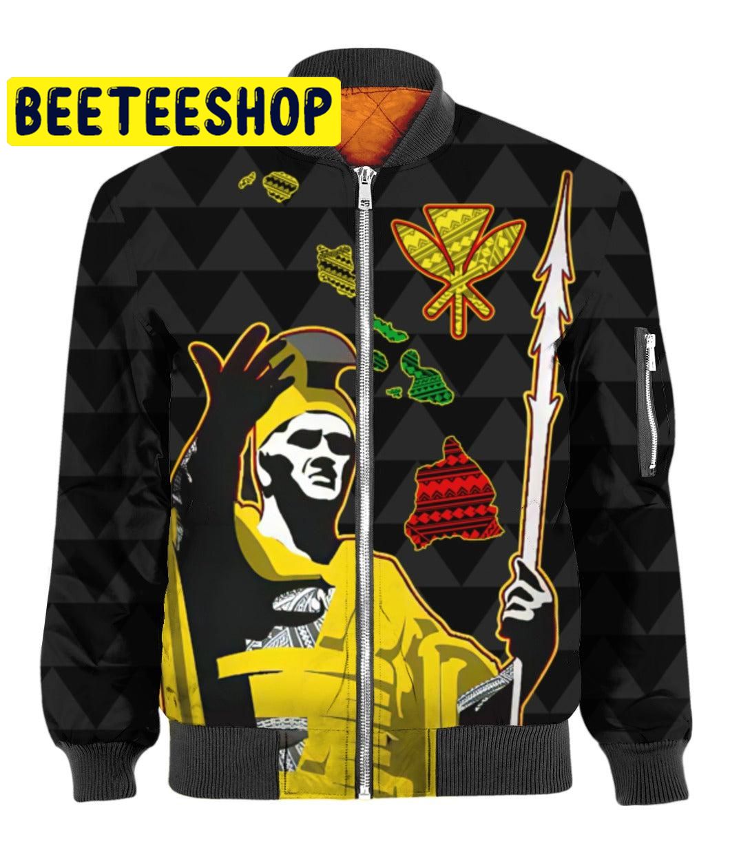 Hawaiian King All Over Print Hoodieen Hawaiian King All Over Print Hoodieen