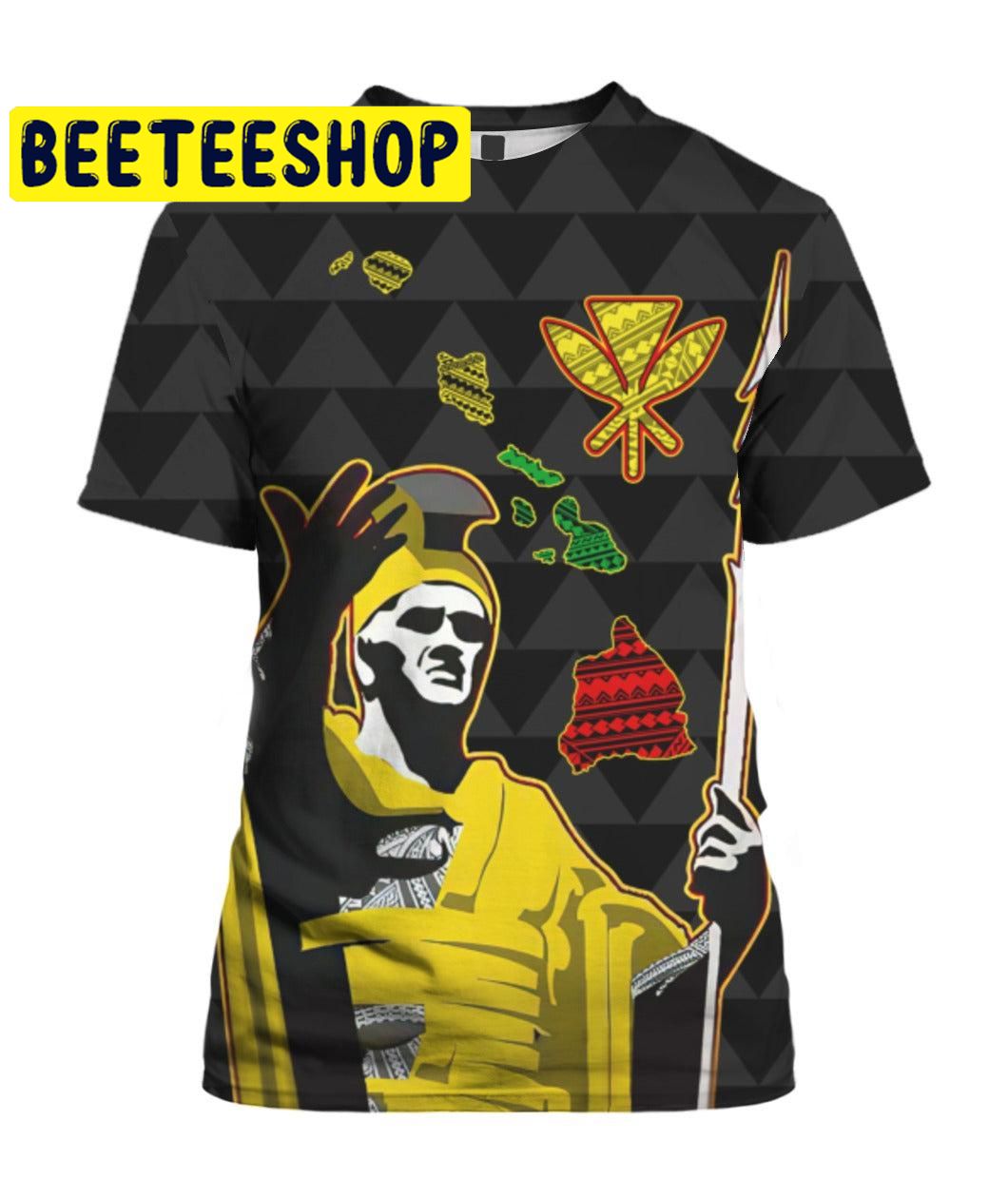 Hawaiian King All Over Print Hoodieen Hawaiian King All Over Print Hoodieen