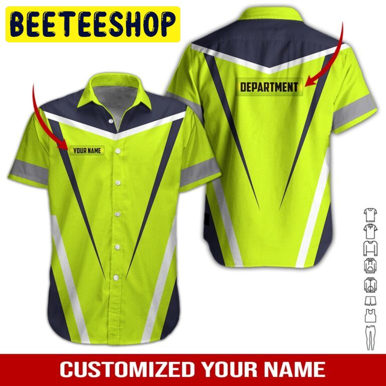 Heavy Equipment Custom Name Hawaiian Shirt 1359 Heavy Equipment Custom Name Hawaiian Shirt 1359