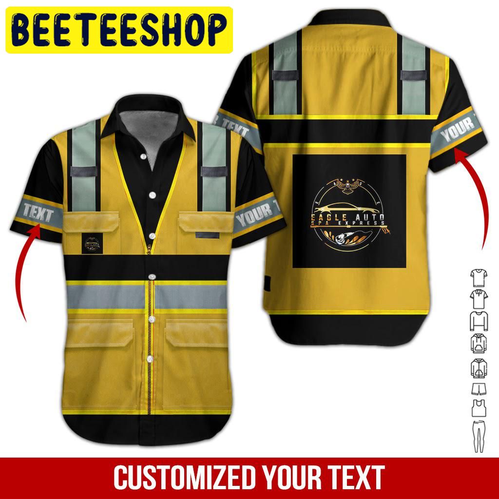 Heavy Equipment Custom Name Hawaiian Shirt 6359 Heavy Equipment Custom Name Hawaiian Shirt 6359