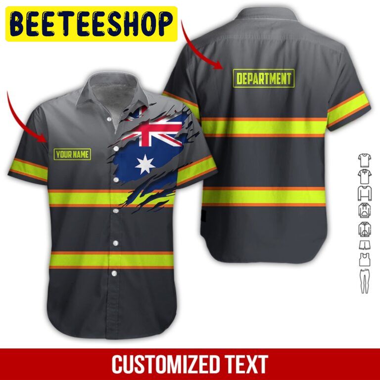 Heavy Equipment Custom Name Hawaiian Shirt 7359 Heavy Equipment Custom Name Hawaiian Shirt 7359