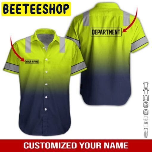 Heavy Equipment Workwear Custom Name Hawaiian Shirt 6359 Heavy Equipment Workwear Custom Name Hawaiian Shirt 6359